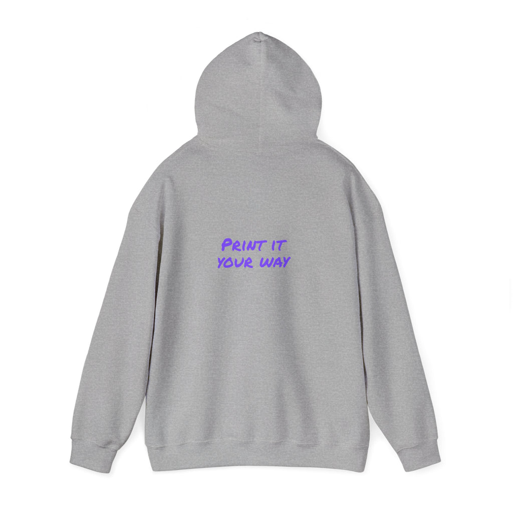 Purple Bear Hug Hoodie | Bold Family Favorite