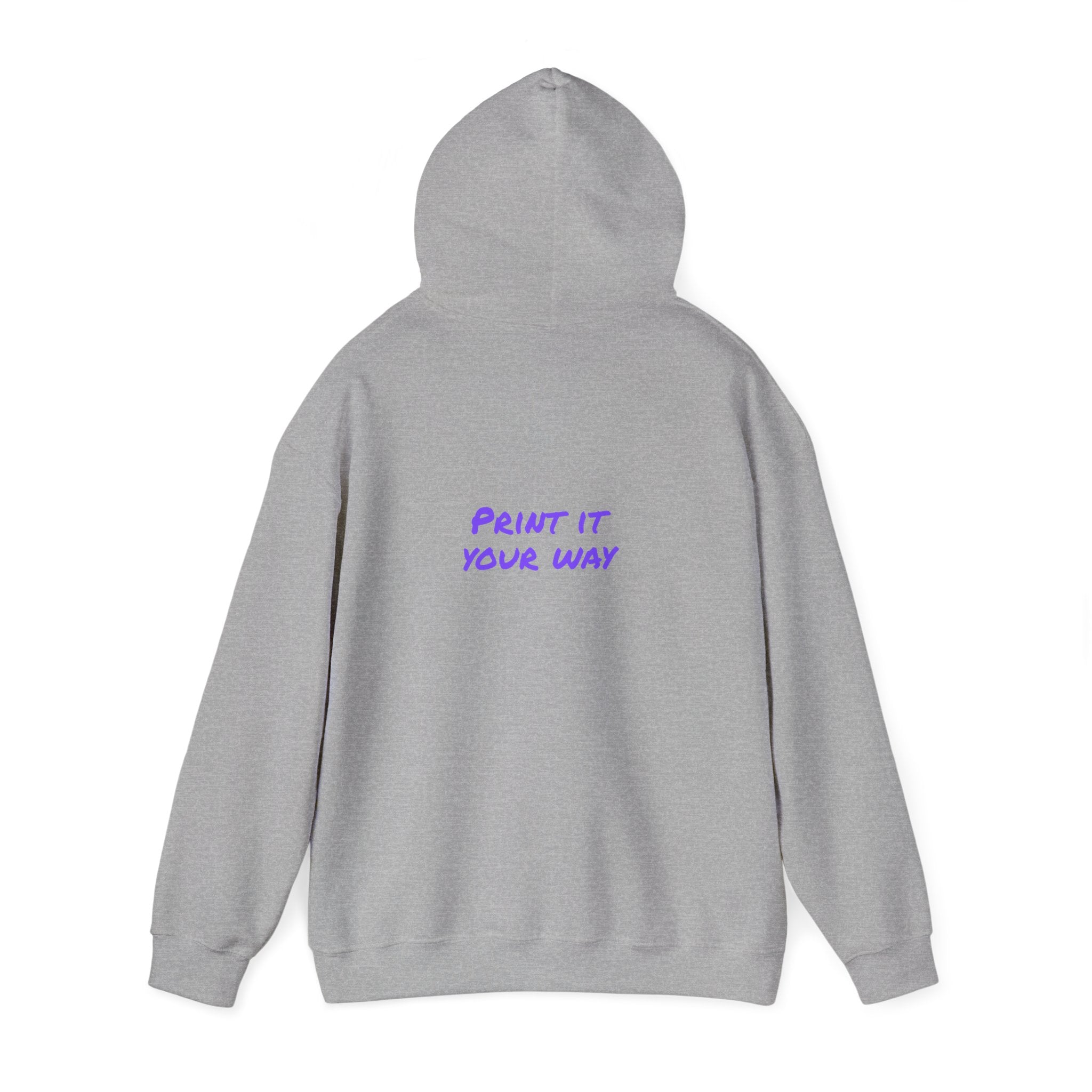 Purple Bear Hug Hoodie | Bold Family Favorite