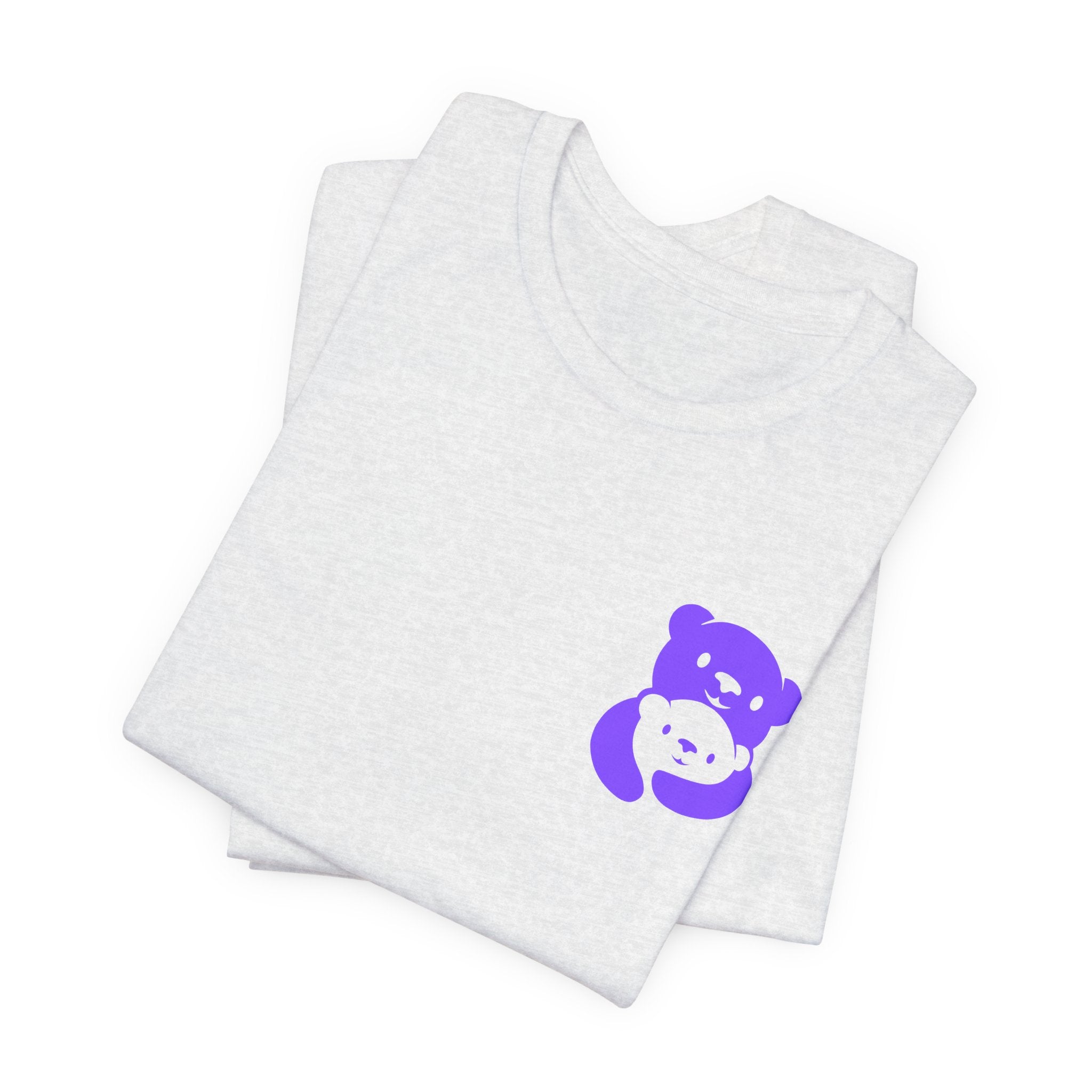 Purple Bear Hug Unisex Tee | Bold Family Favorite