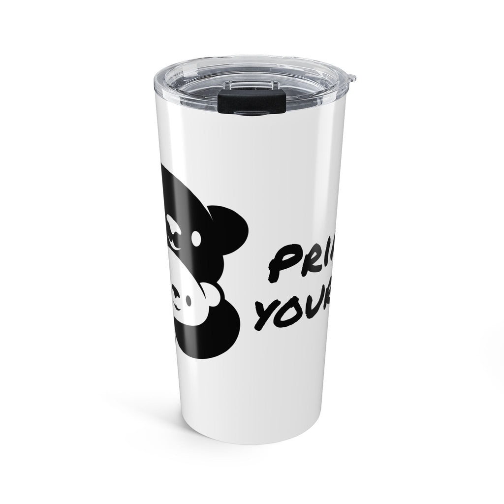 Black Bear Hug Tumbler 20oz | Premium Travel Tumbler