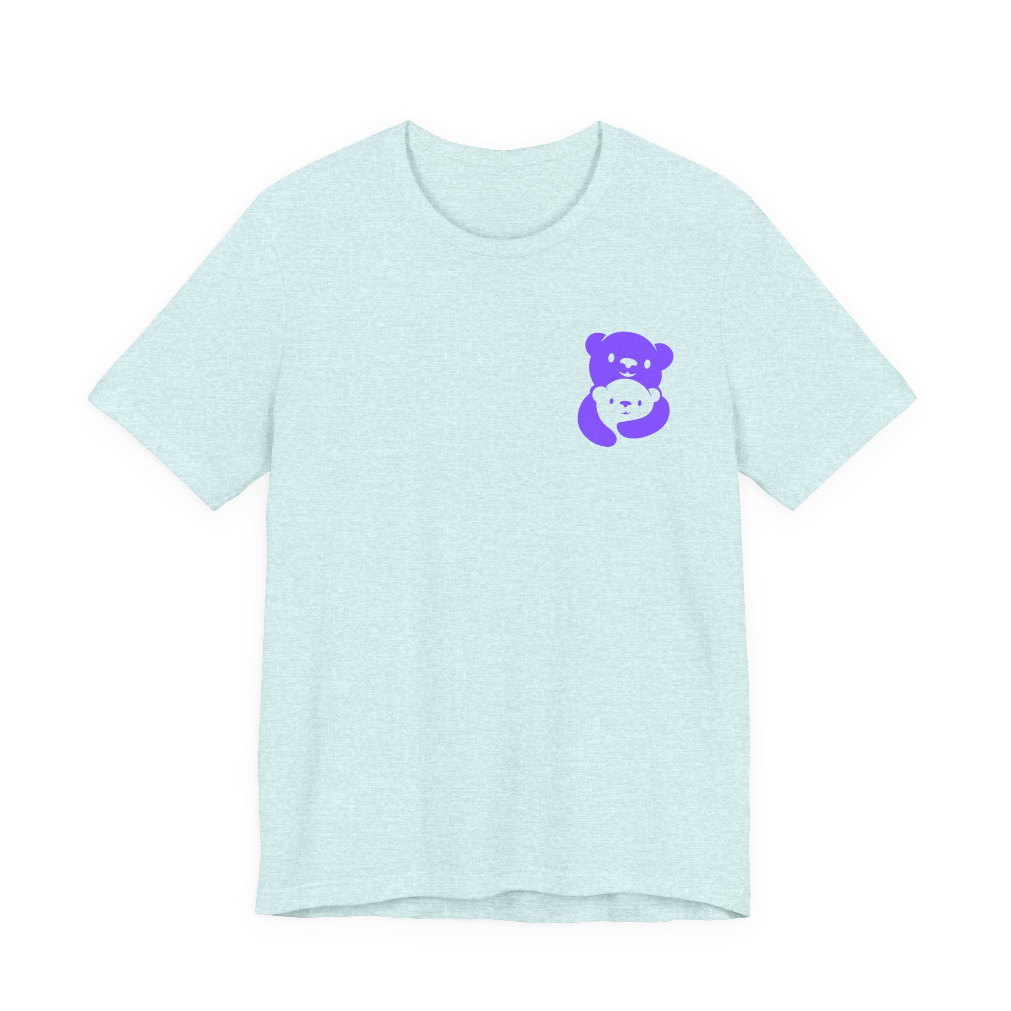 Purple Bear Hug Unisex Tee | Bold Family Favorite