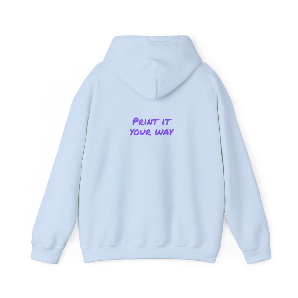 Purple Bear Hug Hoodie | Bold Family Favorite