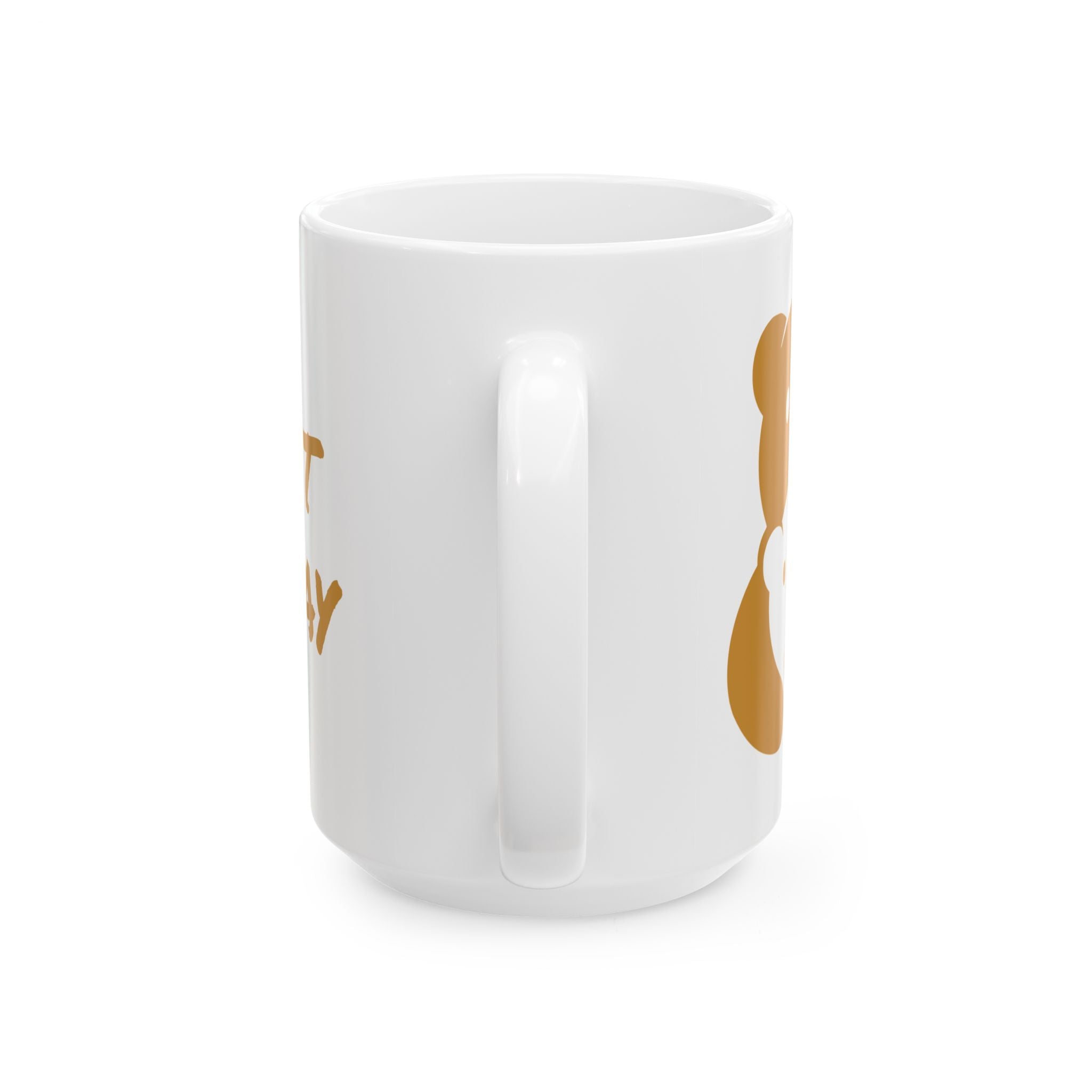 Gold Bear Hug Ceramic Mug | Premium 11oz & 15oz Coffee Mug