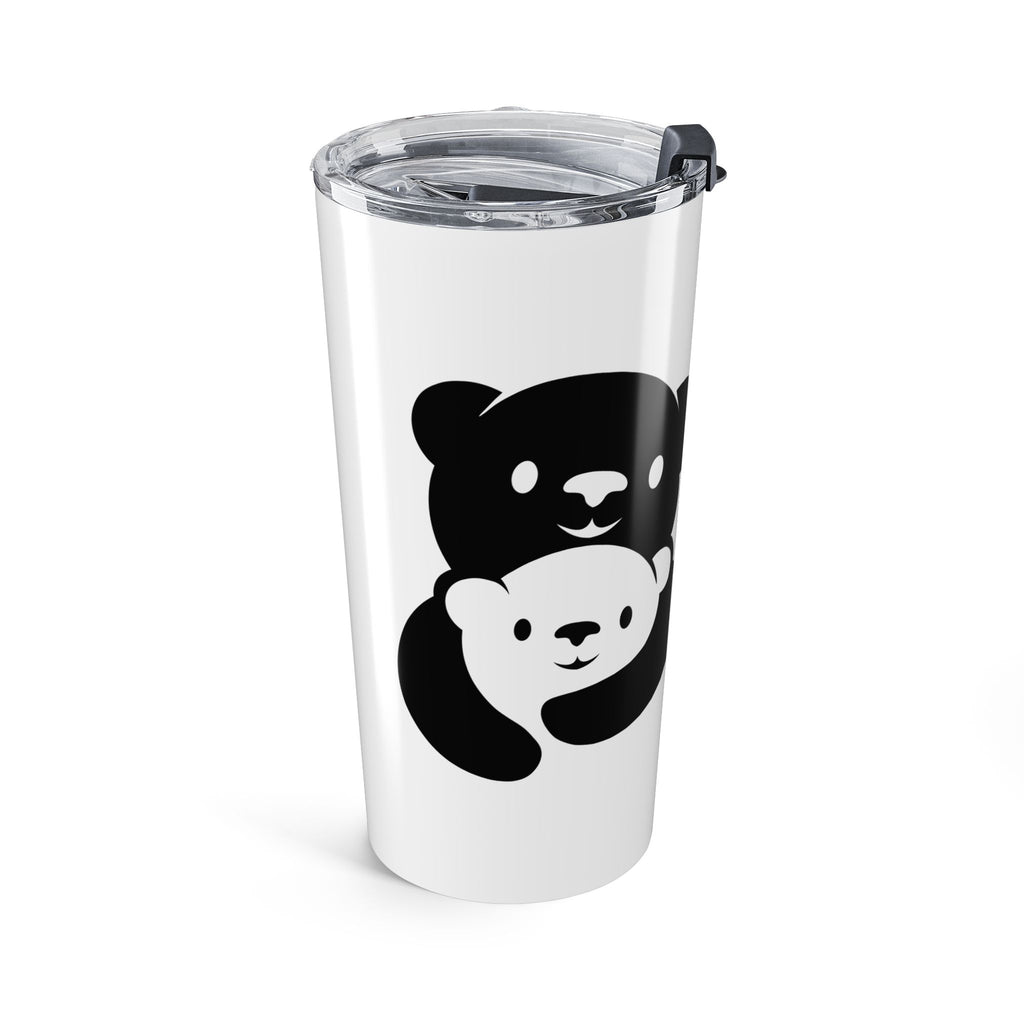 Black Bear Hug Tumbler 20oz | Premium Travel Tumbler
