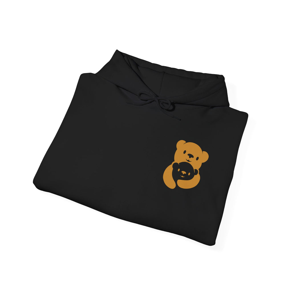 Gold Bear Hug Logo Hoodie | Premium Dad Favorite