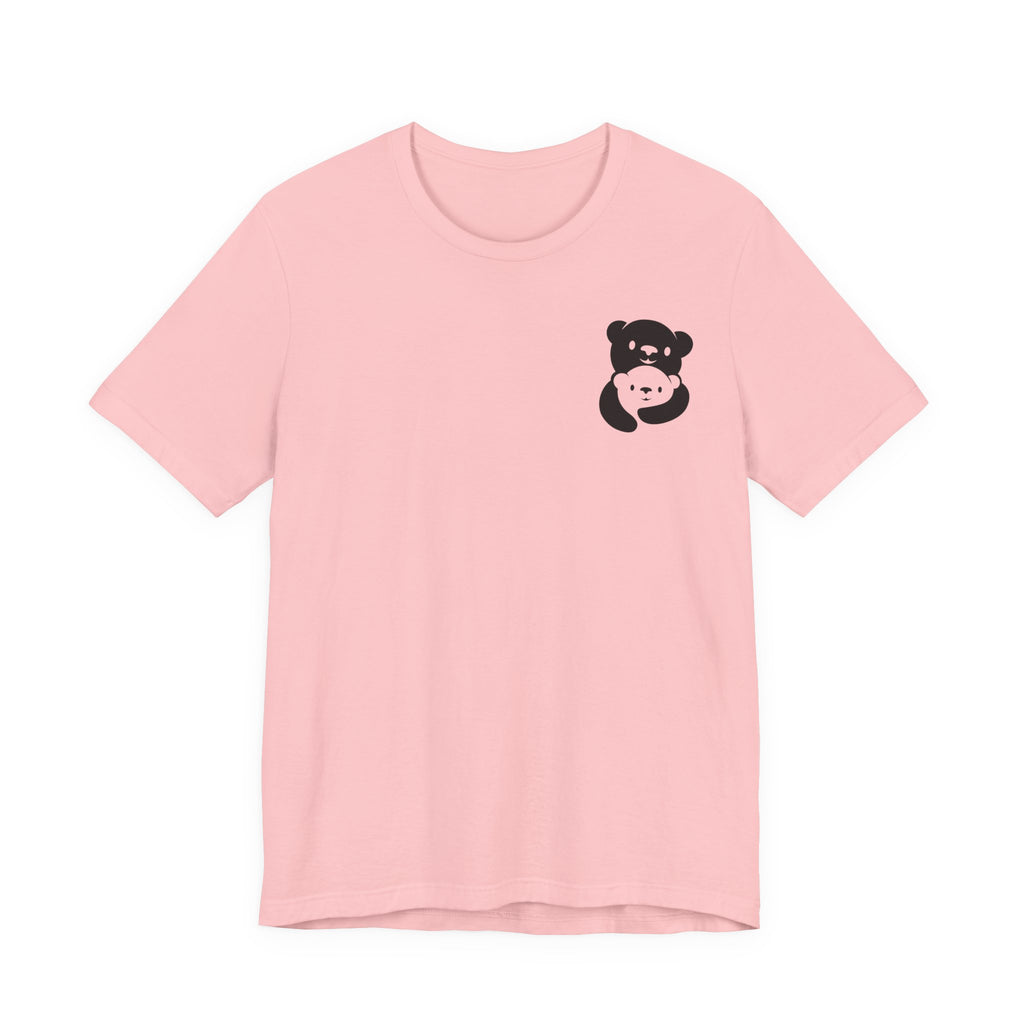 Black Bear Hug Logo Unisex Tee | Everyday Family Staple