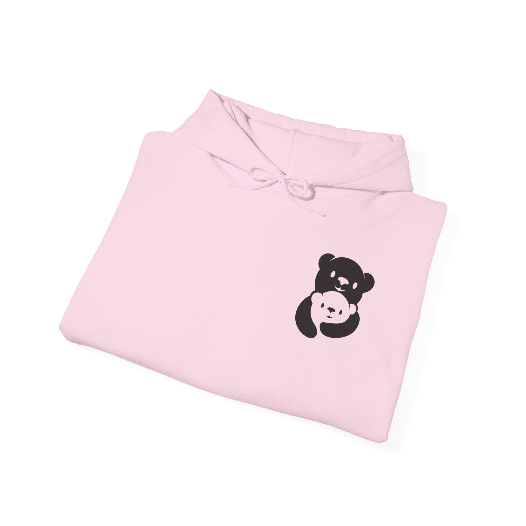 Black Bear Hug Logo Hoodie | Classic Family Staple