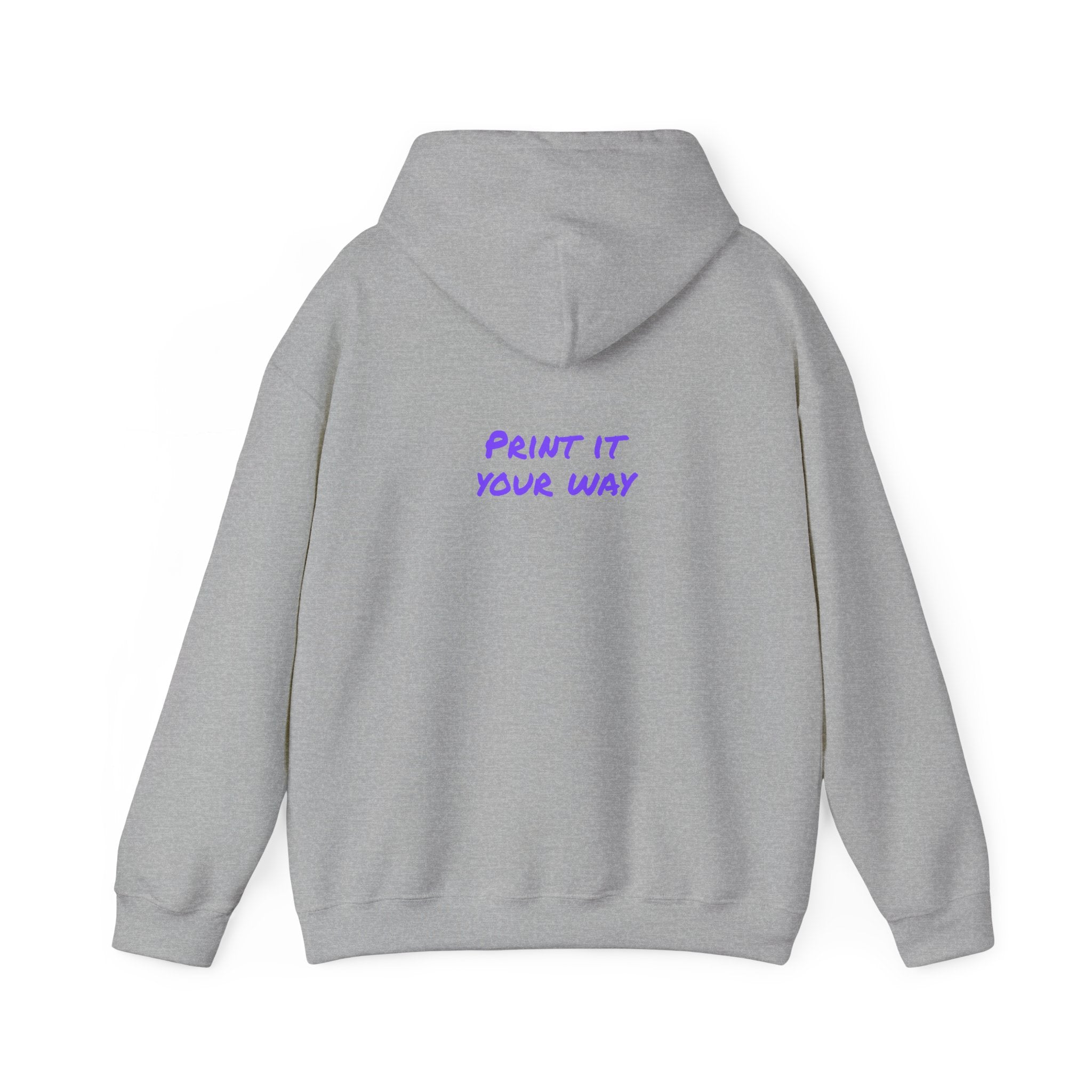 Purple Bear Hug Hoodie | Bold Family Favorite