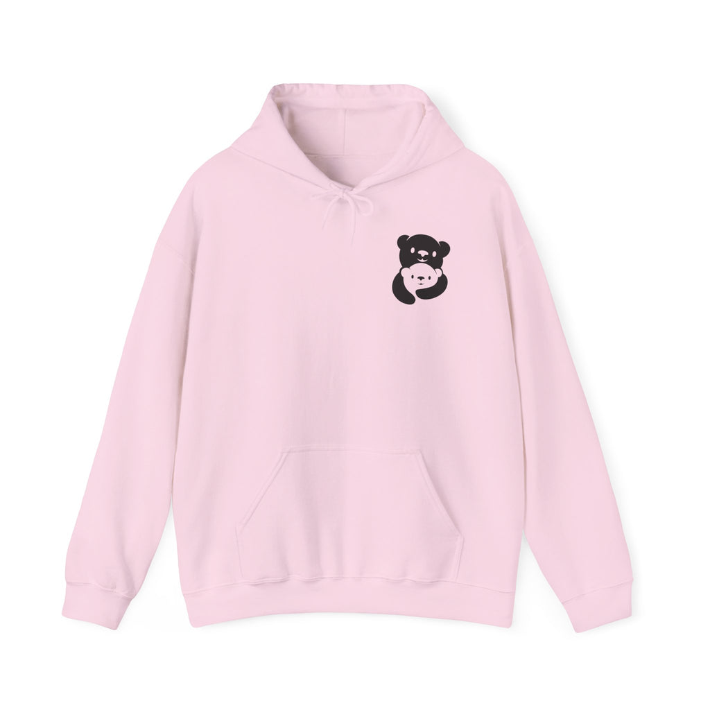 Black Bear Hug Logo Hoodie | Classic Family Staple