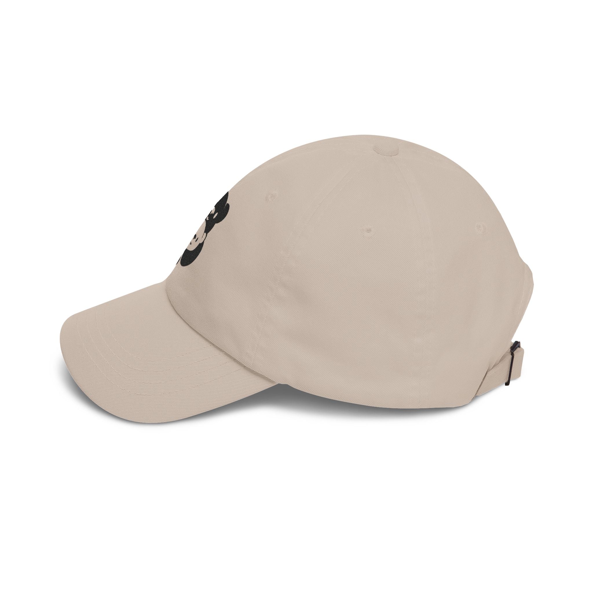 Black Bear Hug Embroidered Hat