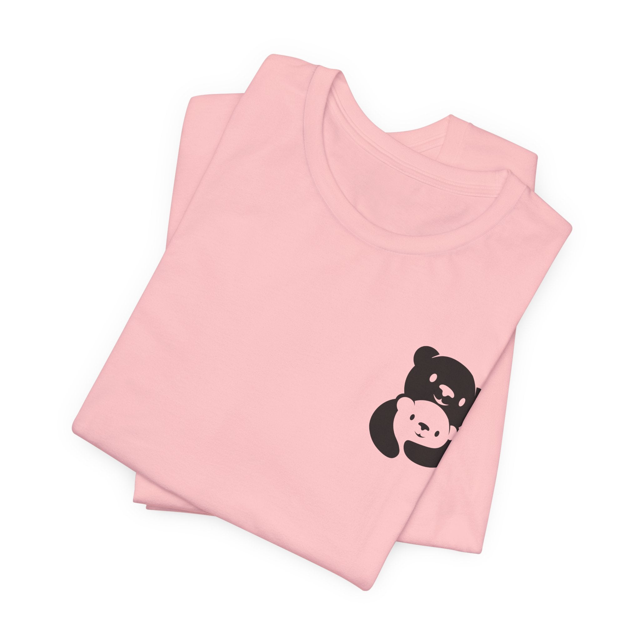 Black Bear Hug Logo Unisex Tee | Everyday Family Staple
