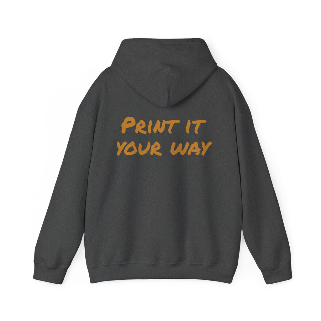 Gold Bear Hug Logo Hoodie | Premium Dad Favorite