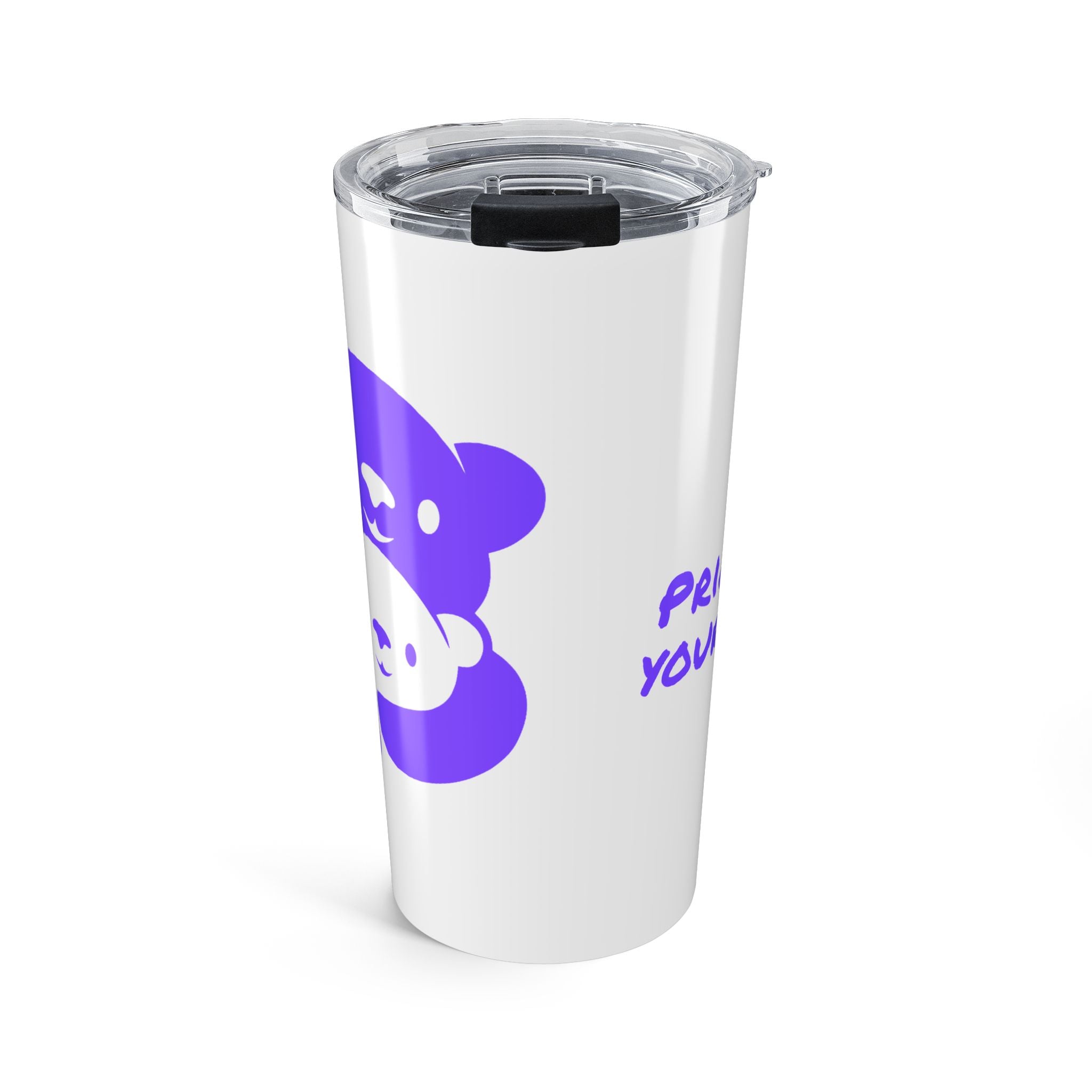 Purple Bear Hug Tumbler 20oz | Bold Everyday Tumbler