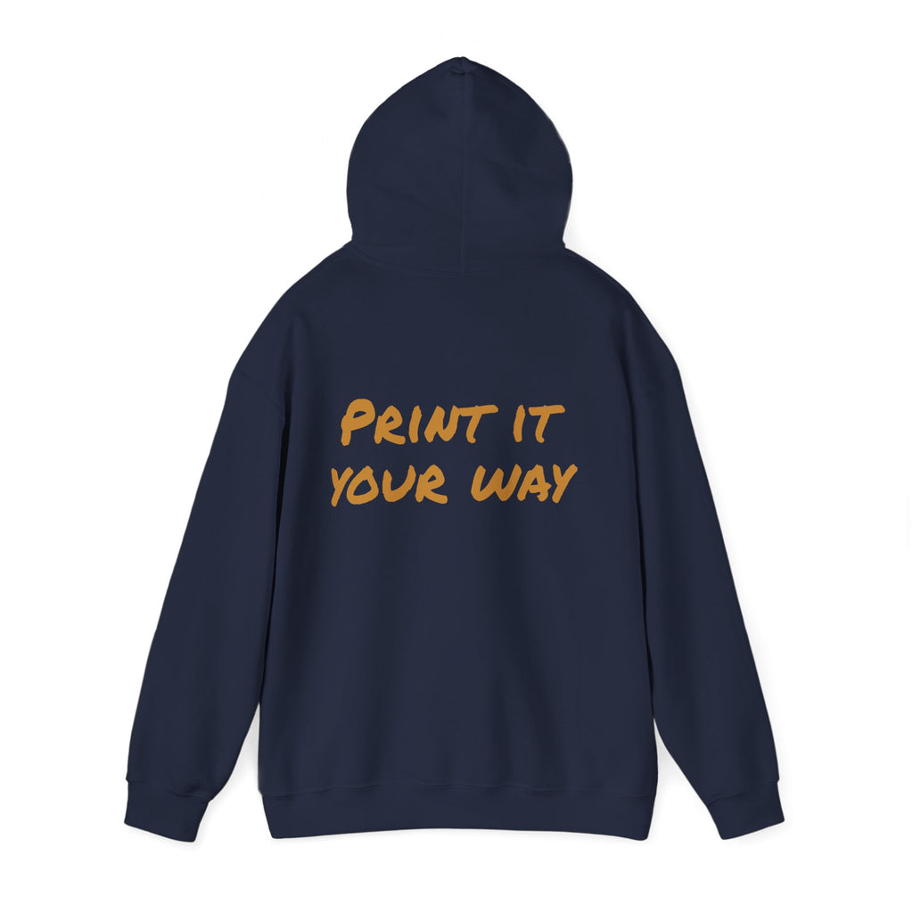 Gold Bear Hug Logo Hoodie | Premium Dad Favorite