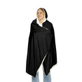 Purple Bear Hug Snuggle Blanket | Black Bold Cozy Fleece Throw
