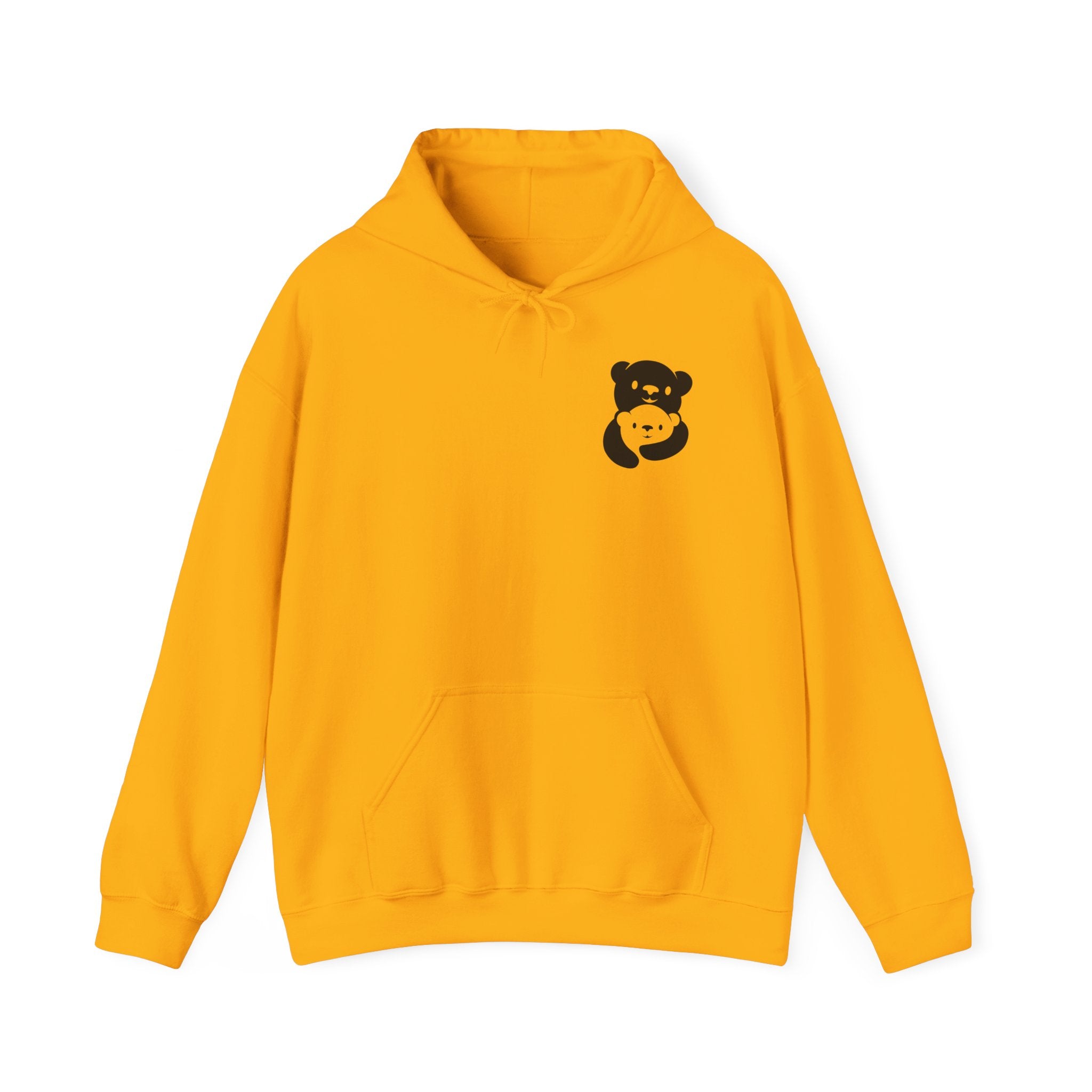 Black Bear Hug Logo Hoodie | Classic Family Staple