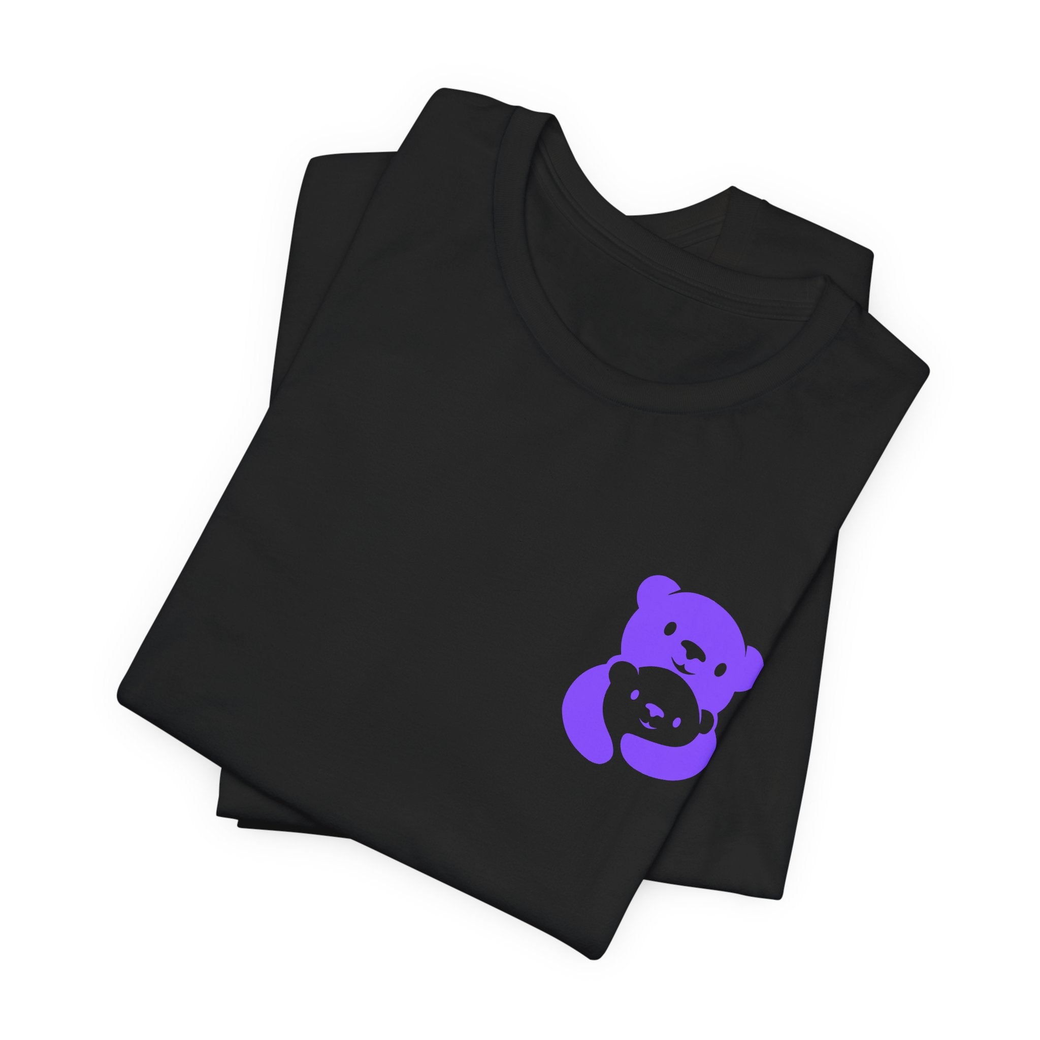 Purple Bear Hug Unisex Tee | Bold Family Favorite