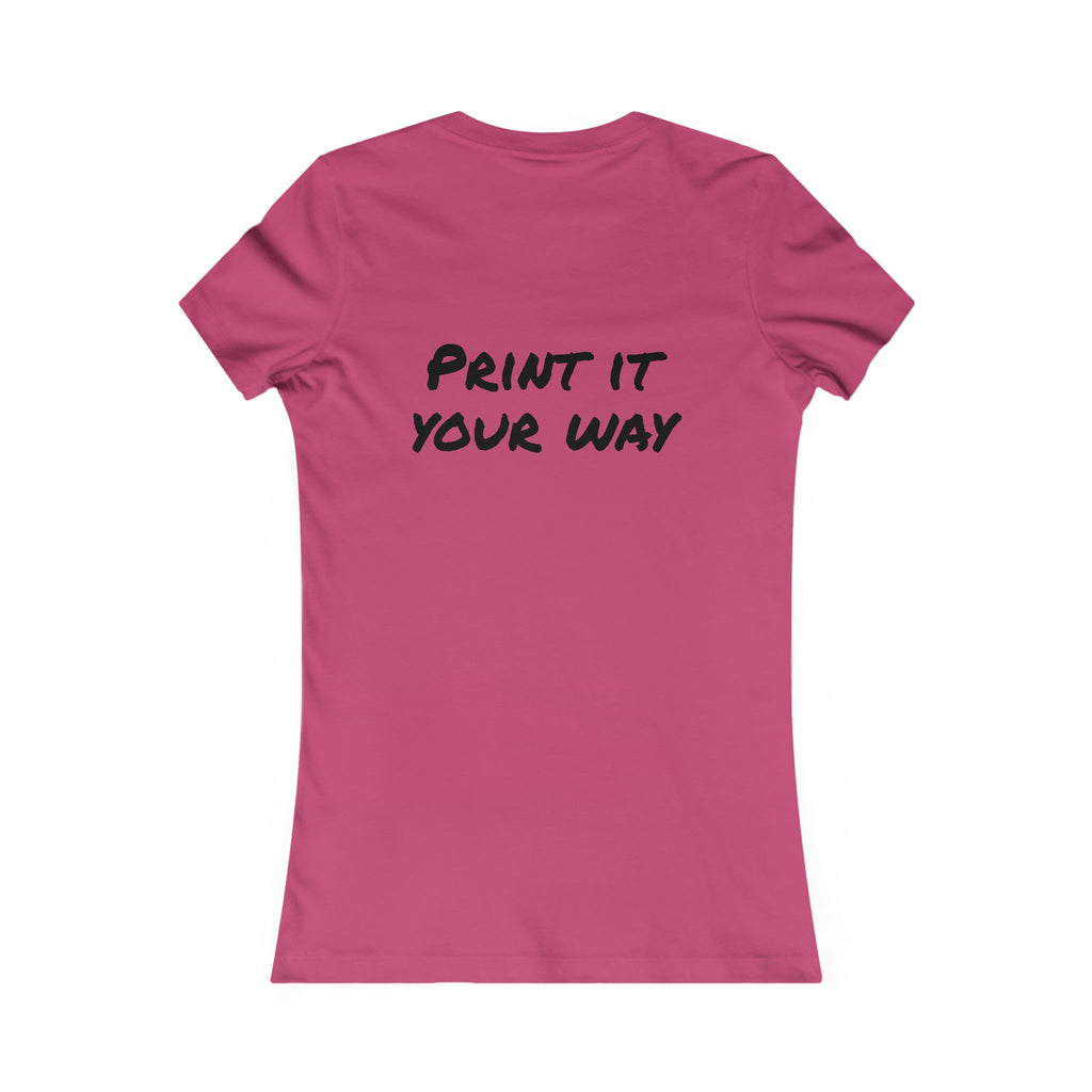 Black Bear Hug Women's Tee | Fitted Favorite Tee for Moms