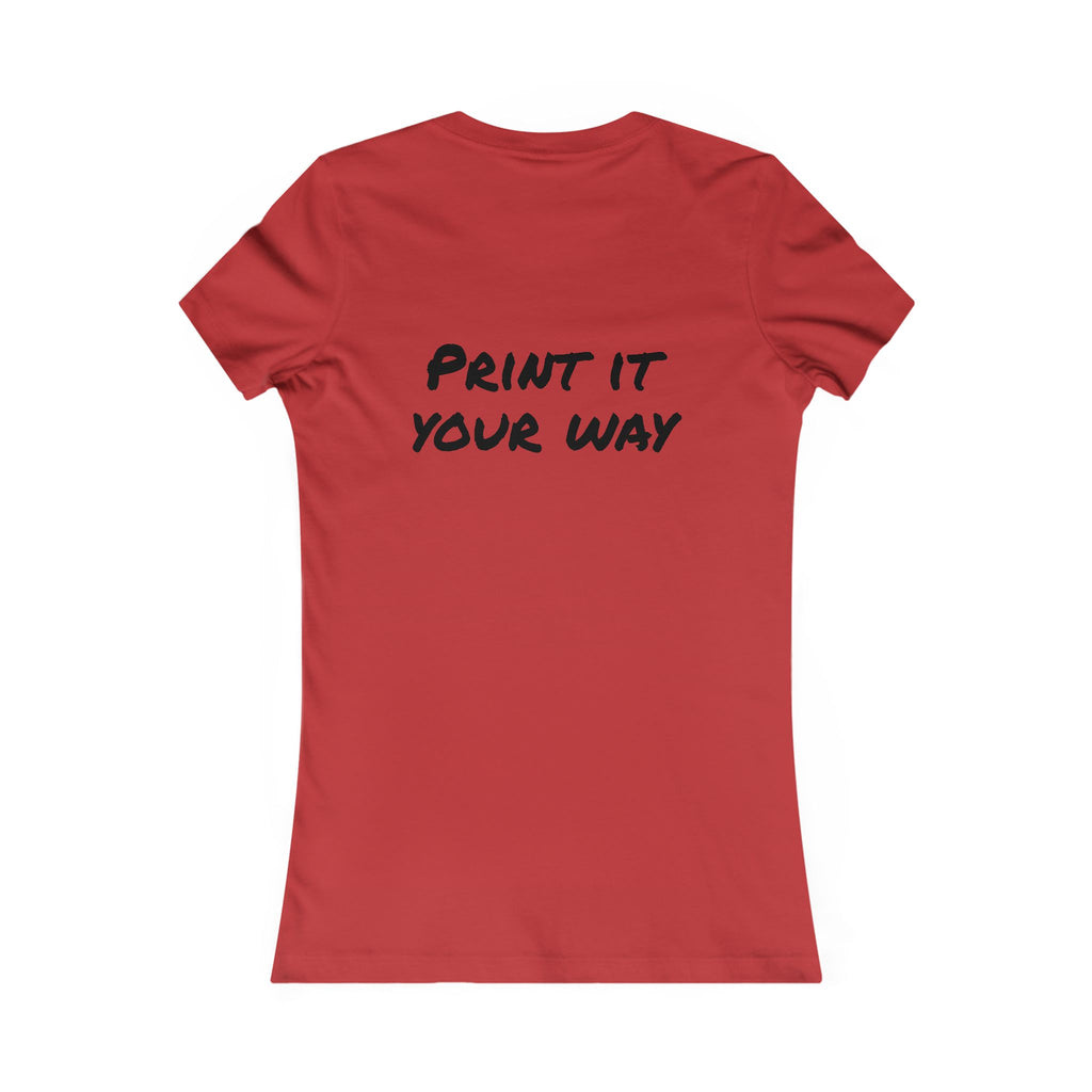 Black Bear Hug Women's Tee | Fitted Favorite Tee for Moms