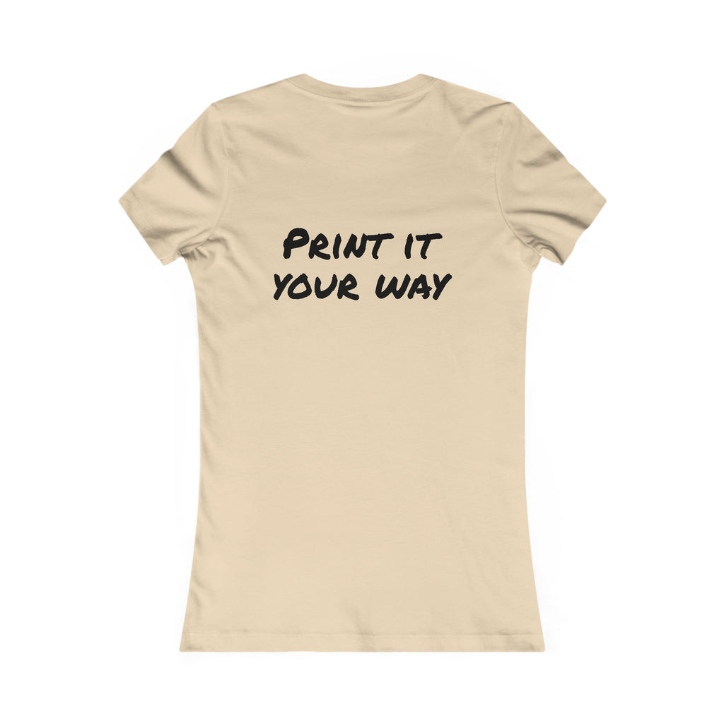 Black Bear Hug Women's Tee | Fitted Favorite Tee for Moms