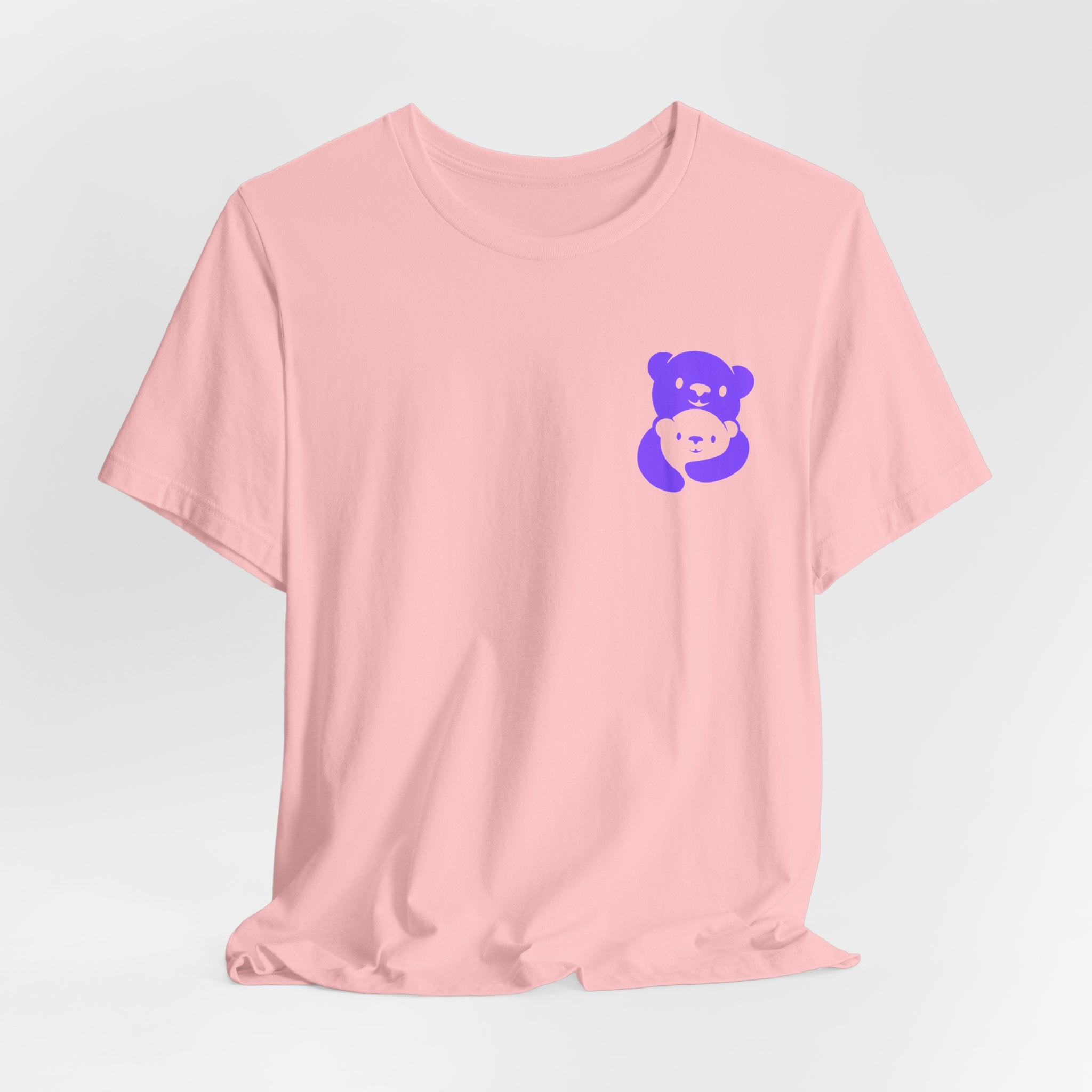 Purple Bear Hug Unisex Tee | Bold Family Favorite