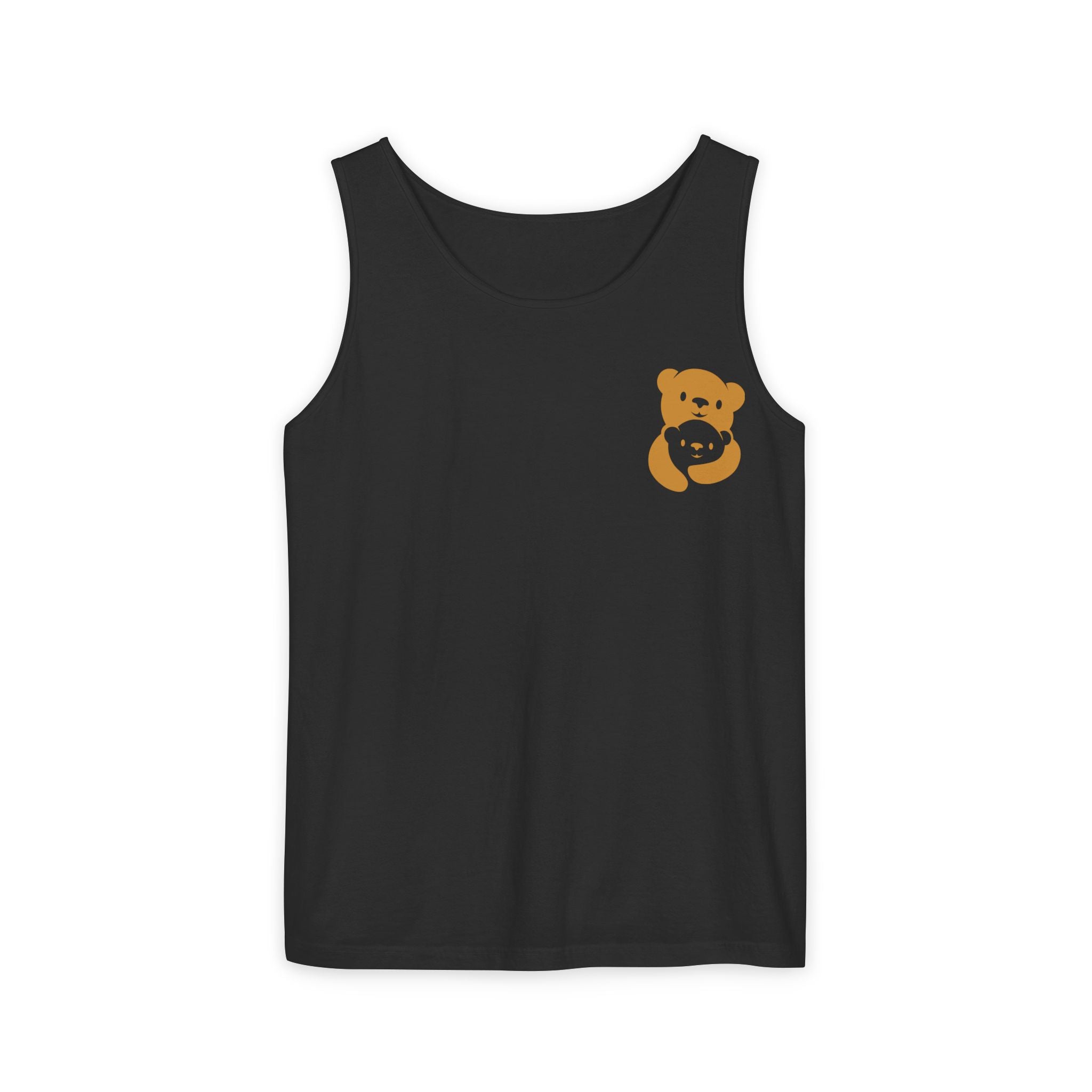 Gold Bear Unisex Tank Top | Premium Heavyweight Garment-Dyed
