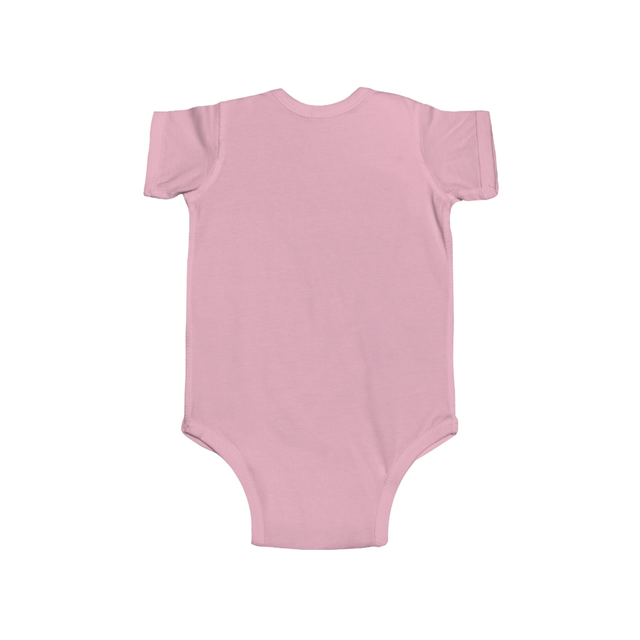 Purple Bear Hug Infant Bodysuit | Bold Soft Cotton Baby Onesie
