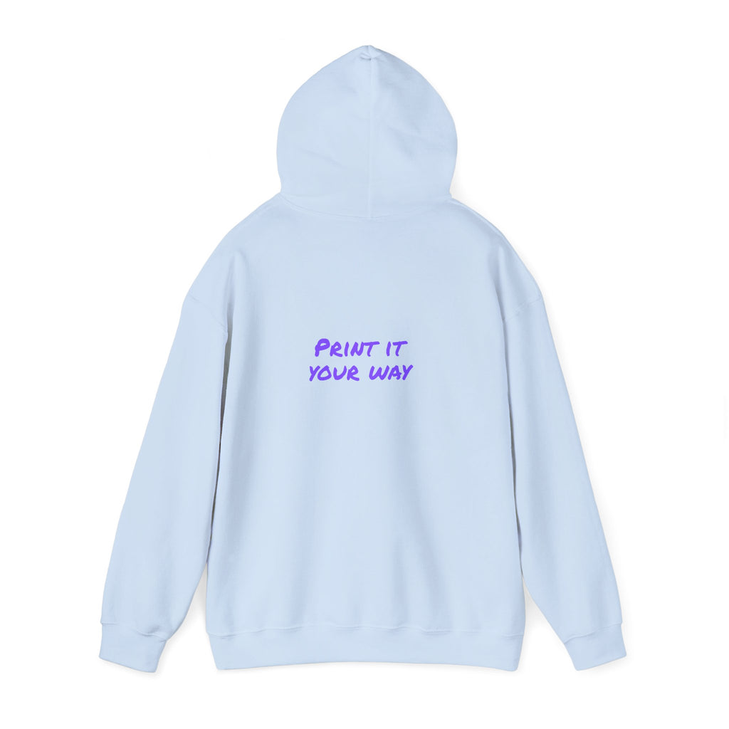 Purple Bear Hug Hoodie | Bold Family Favorite