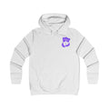 Purple Bear Hug Women's Hoodie | Fitted College Hoodie for Moms