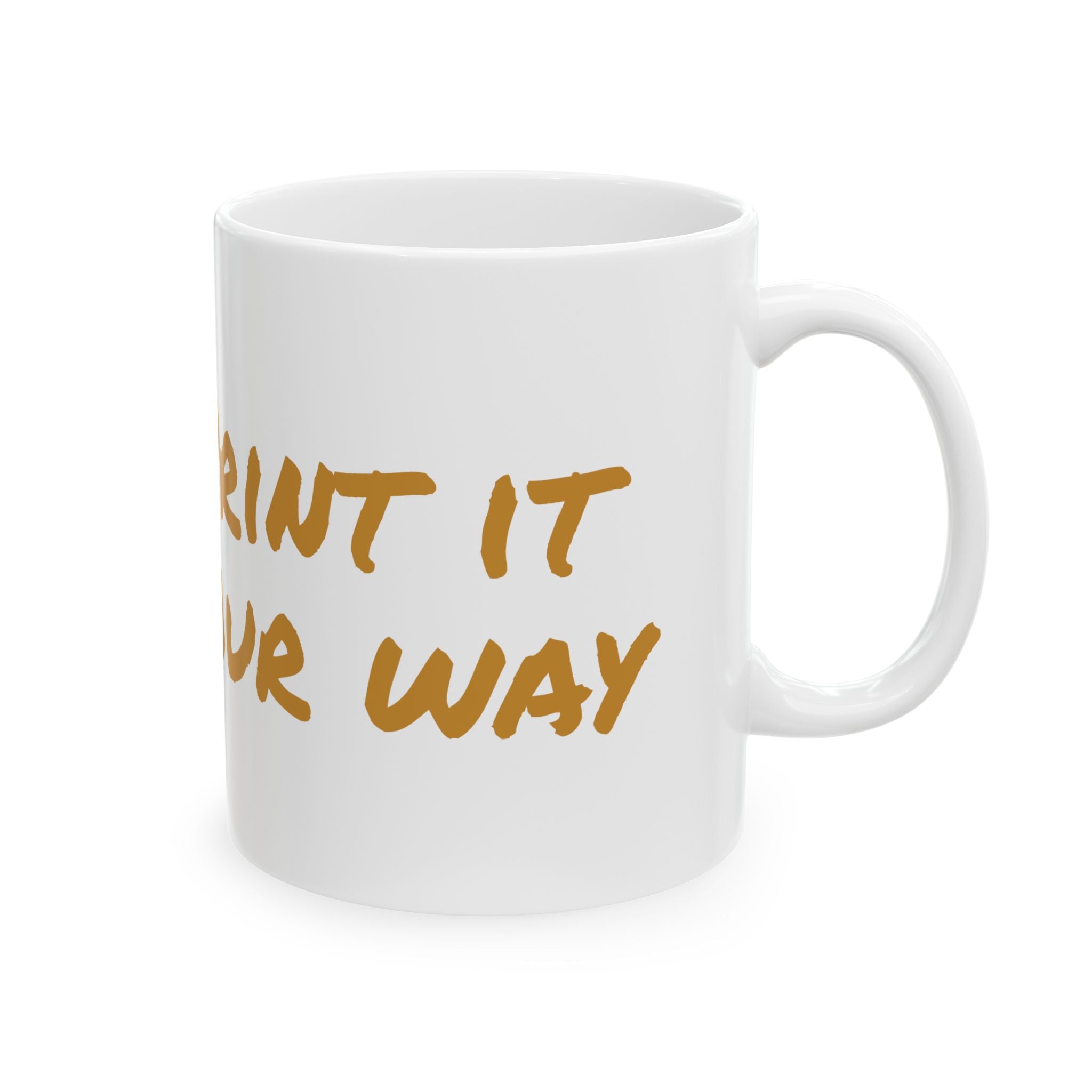 Gold Bear Hug Ceramic Mug | Premium 11oz & 15oz Coffee Mug