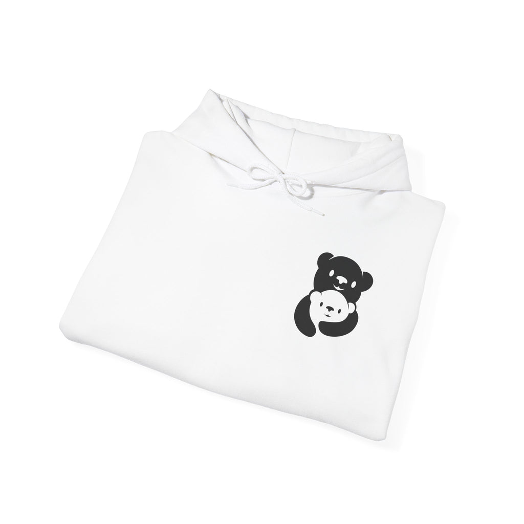 Black Bear Hug Logo Hoodie | Classic Family Staple