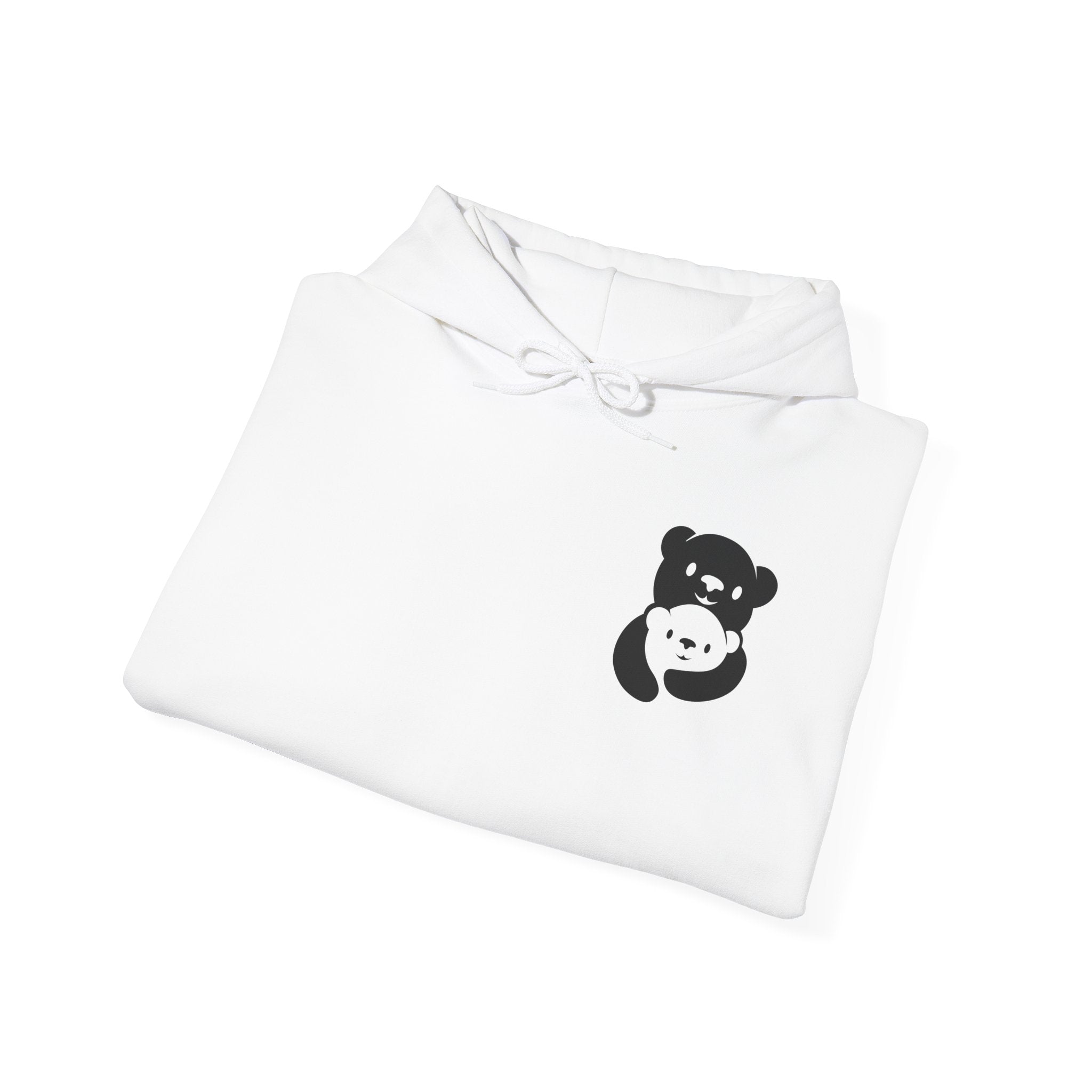 Black Bear Hug Logo Hoodie | Classic Family Staple