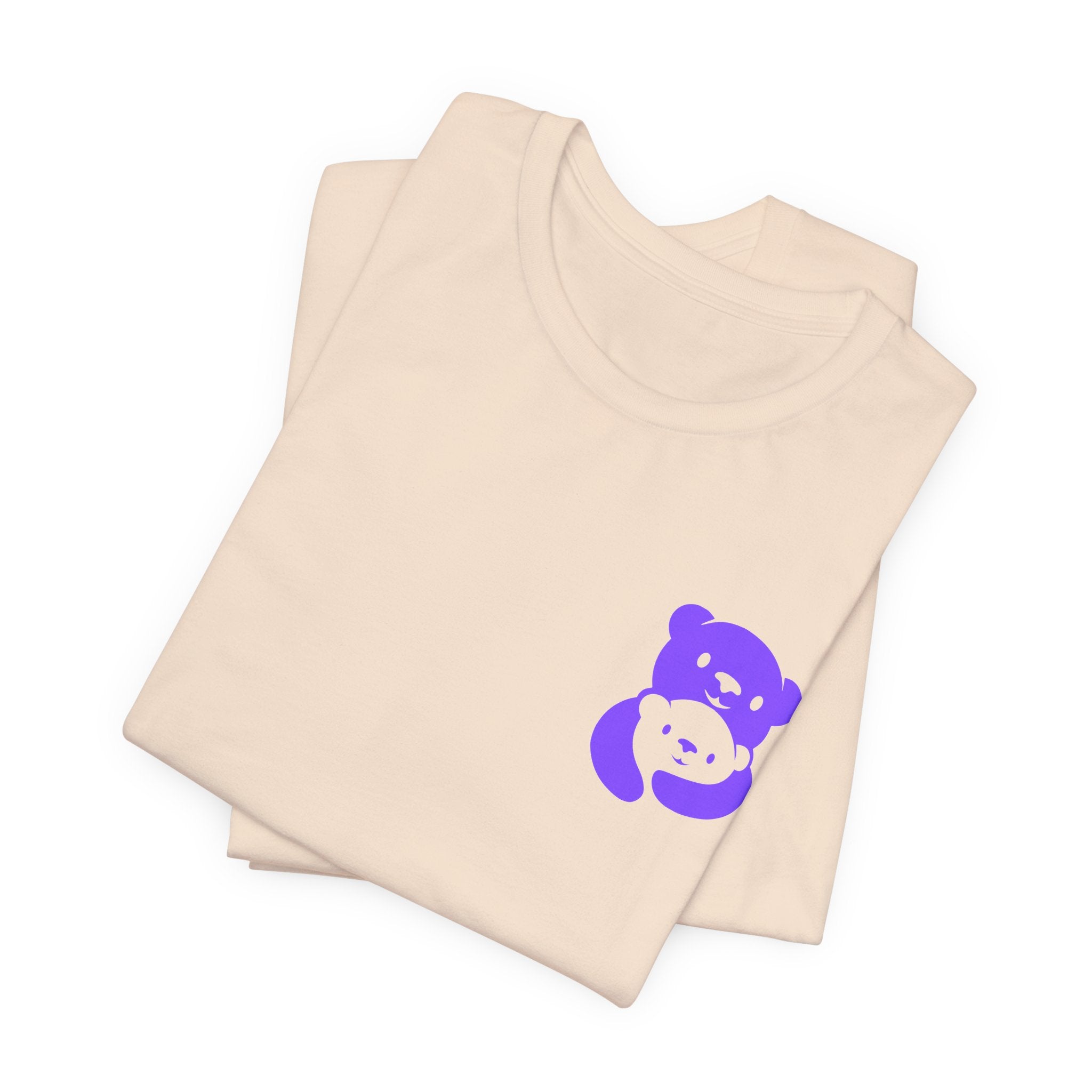 Purple Bear Hug Unisex Tee | Bold Family Favorite