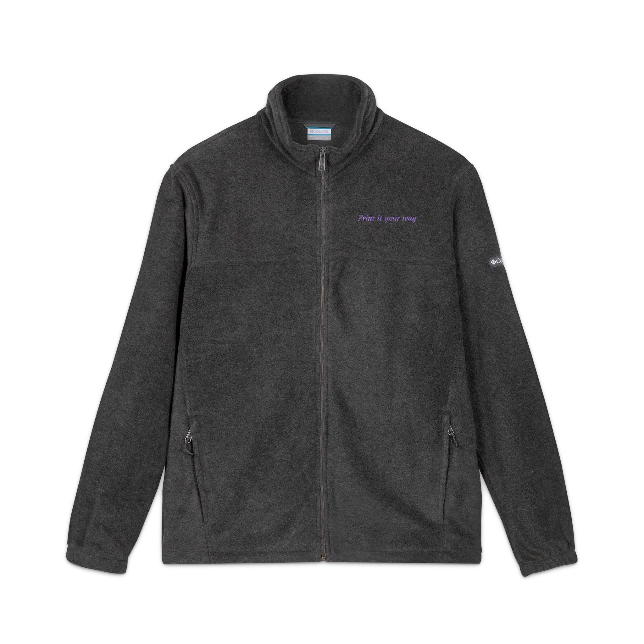Purple Bear Hug Women’s Columbia Fleece Jacket