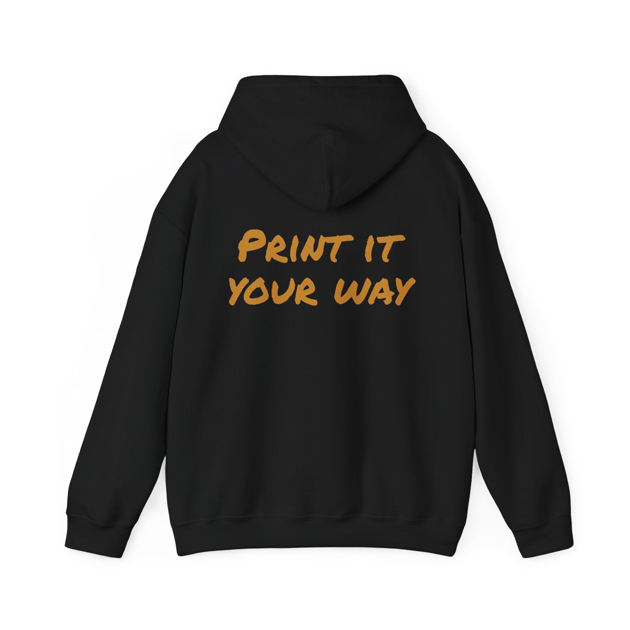 Gold Bear Hug Logo Hoodie | Premium Dad Favorite