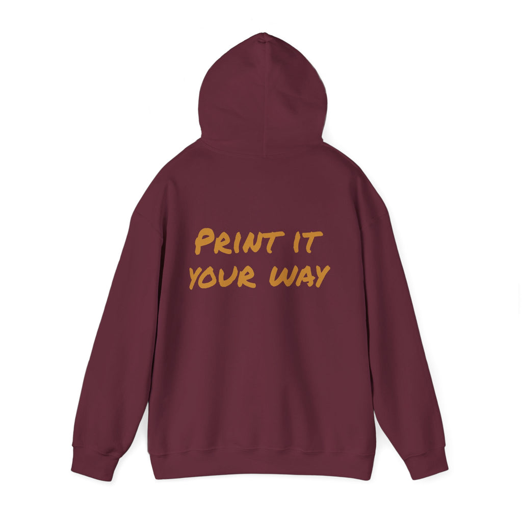 Gold Bear Hug Logo Hoodie | Premium Dad Favorite