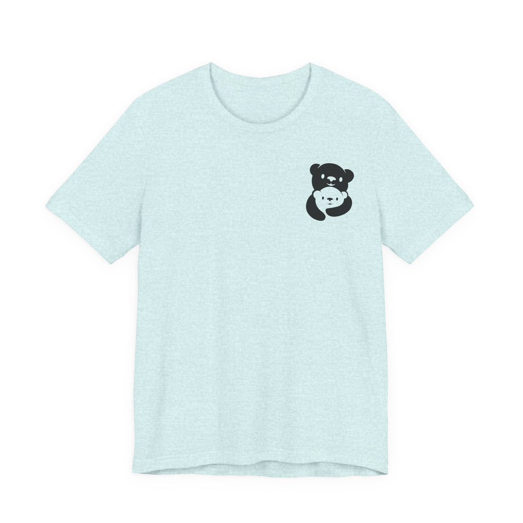 Black Bear Hug Logo Unisex Tee | Everyday Family Staple