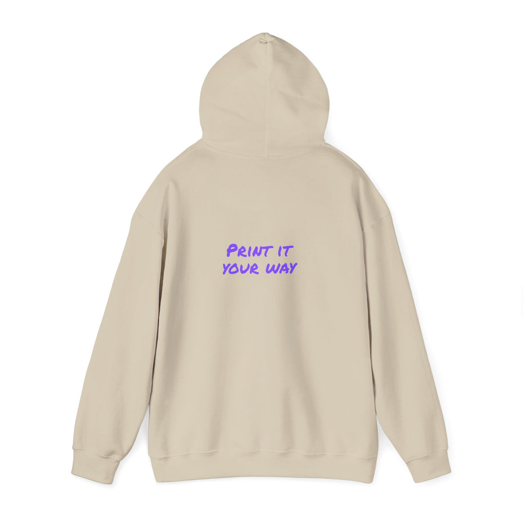 Purple Bear Hug Hoodie | Bold Family Favorite