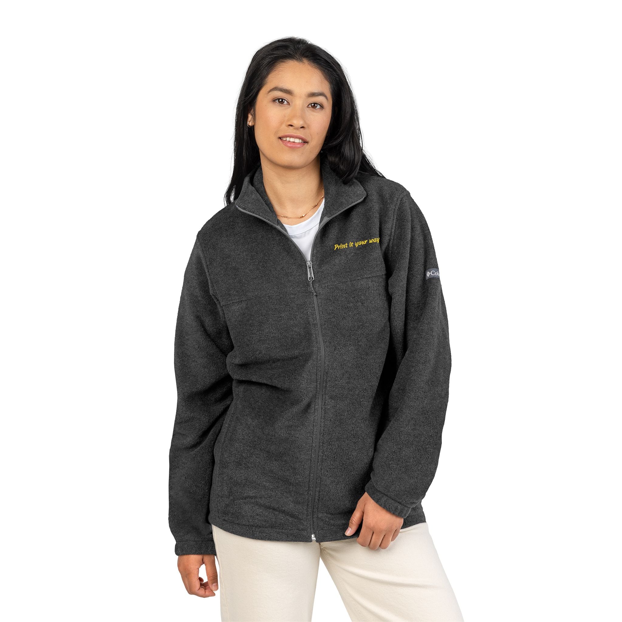 Gold Bear Hug Women’s Columbia Fleece Jacket