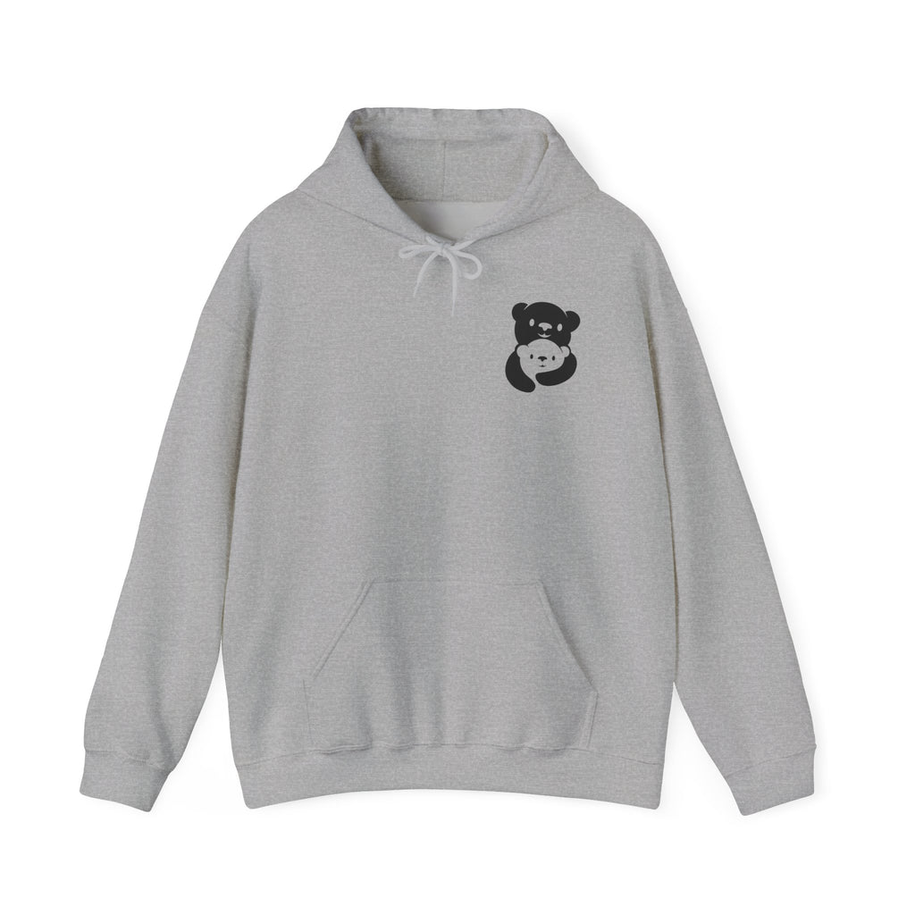 Black Bear Hug Logo Hoodie | Classic Family Staple