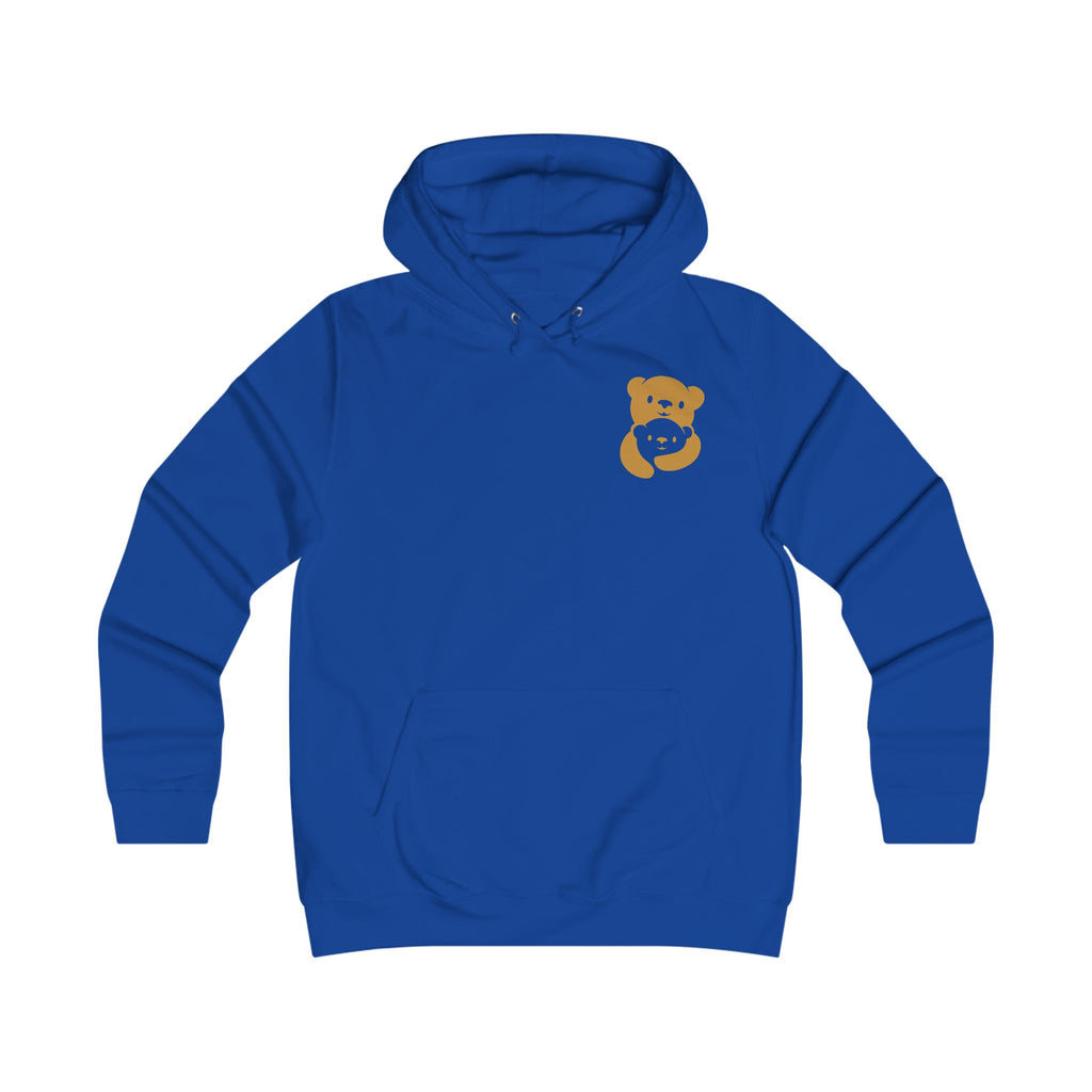 Black Bear Women's Hoodie | Fitted College Hoodie for Moms
