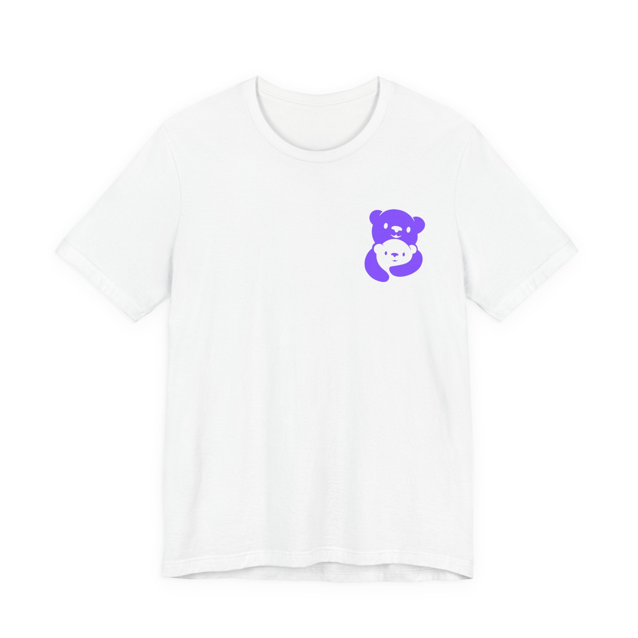 Purple Bear Hug Unisex Tee | Bold Family Favorite