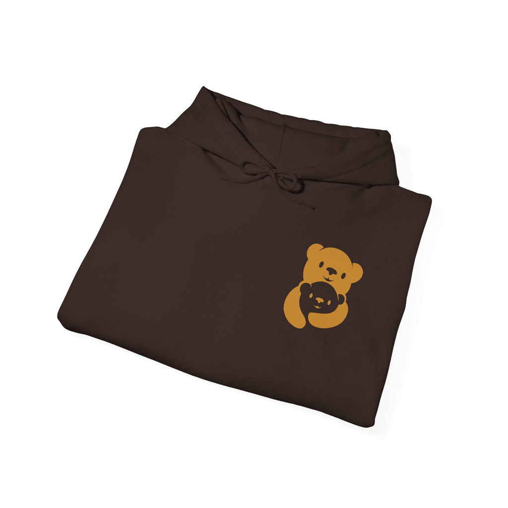 Gold Bear Hug Logo Hoodie | Premium Dad Favorite