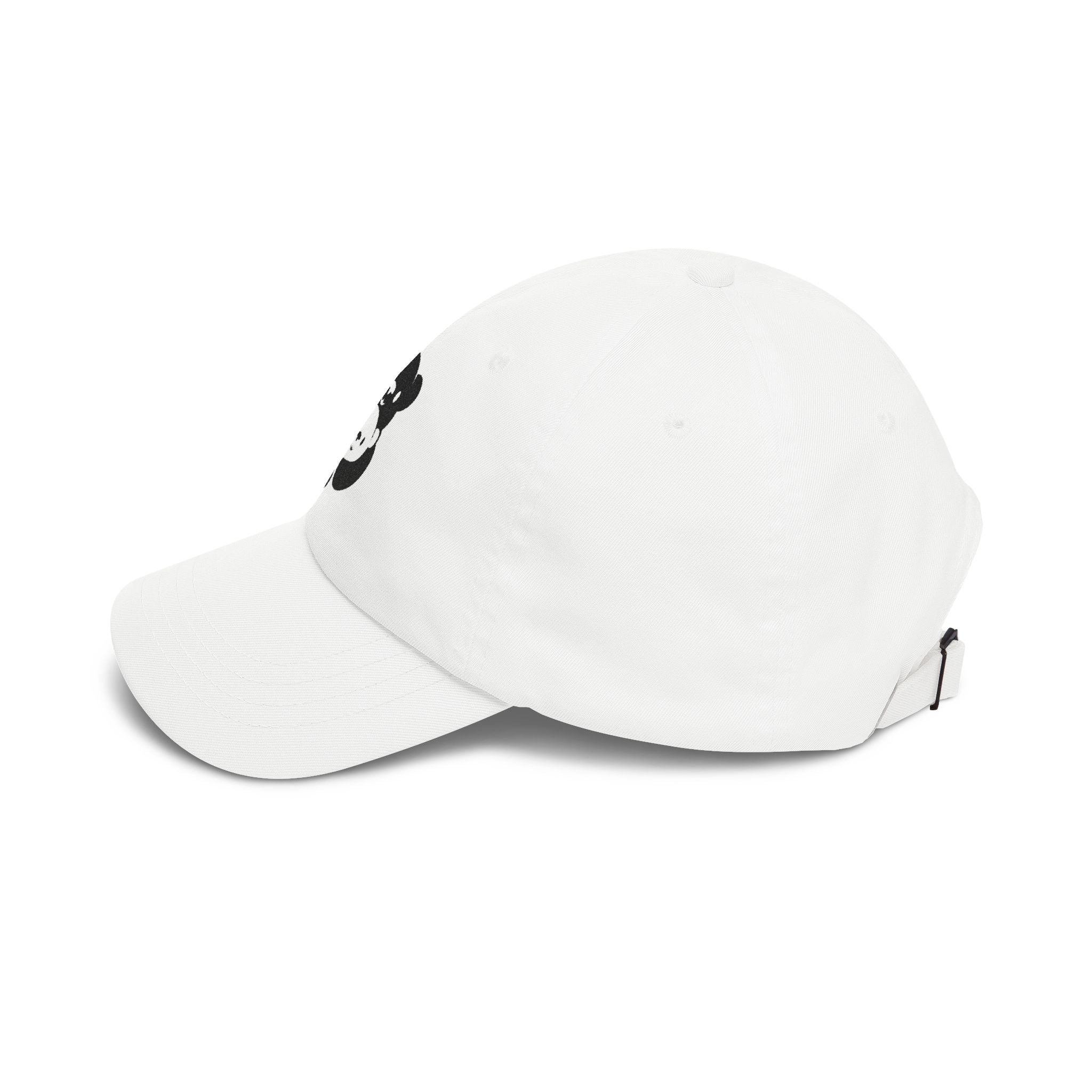 Black Bear Hug Embroidered Hat