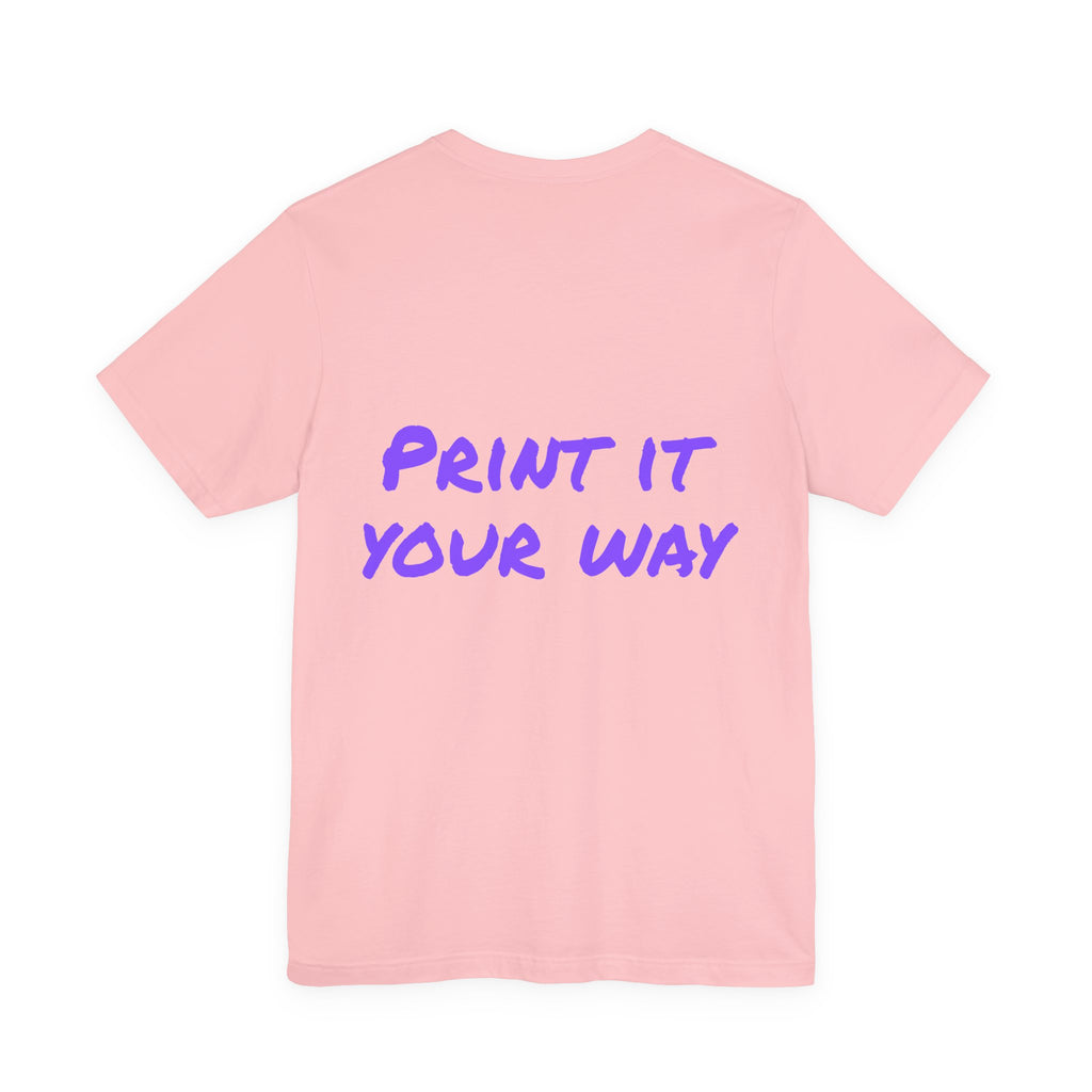 Purple Bear Hug Unisex Tee | Bold Family Favorite