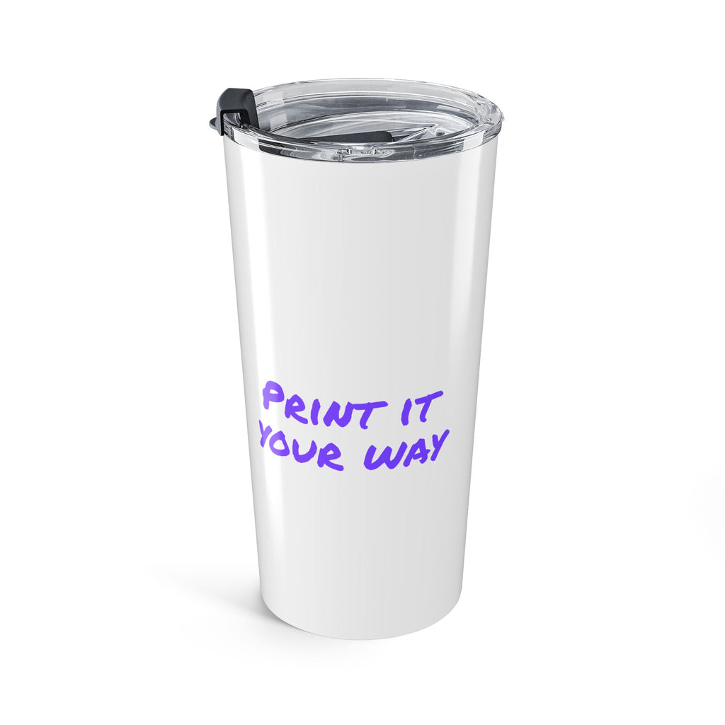 Purple Bear Hug Tumbler 20oz | Bold Everyday Tumbler