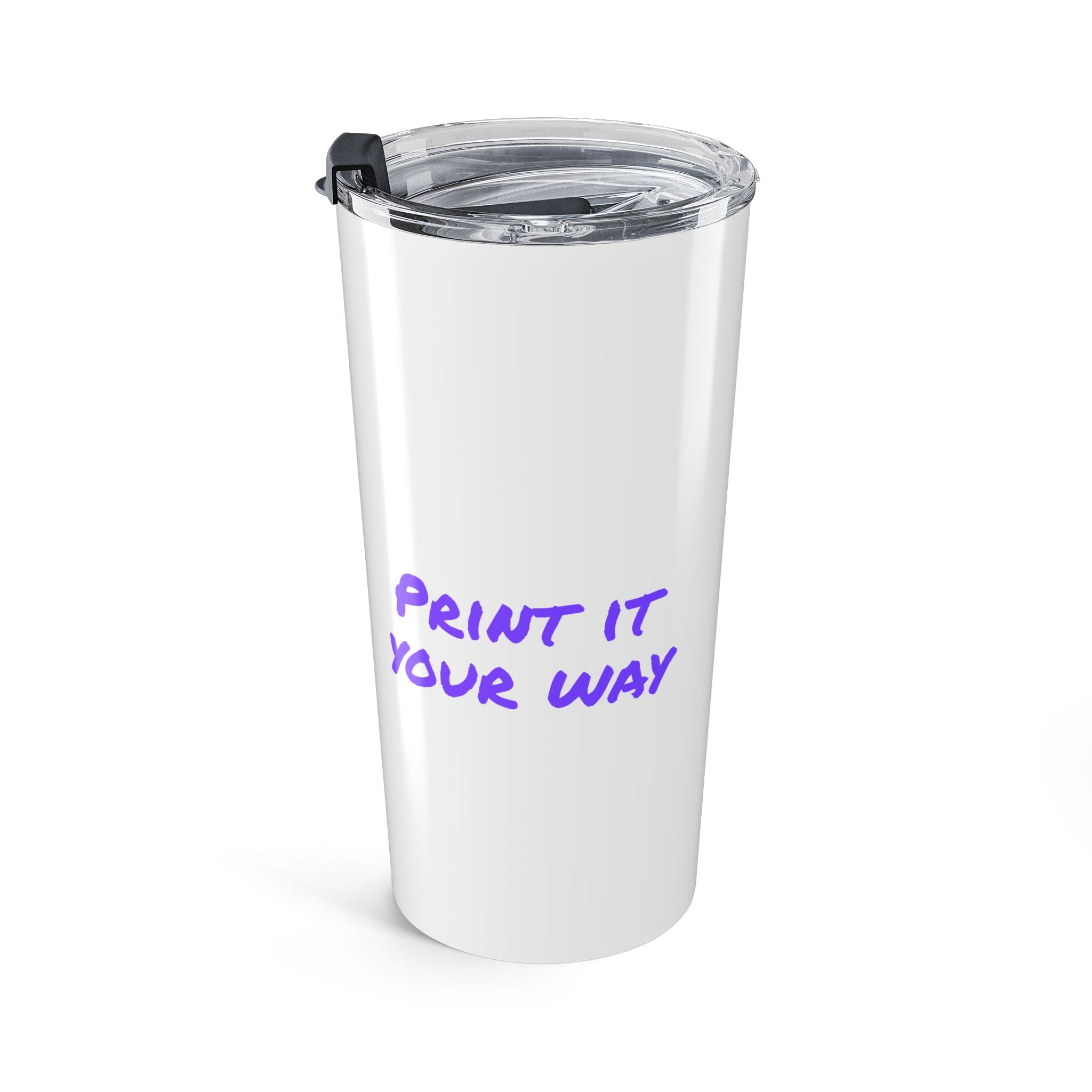 Purple Bear Hug Tumbler 20oz | Bold Everyday Tumbler
