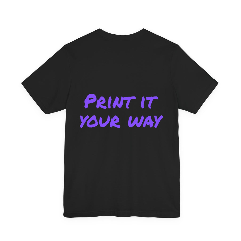 Purple Bear Hug Unisex Tee | Bold Family Favorite
