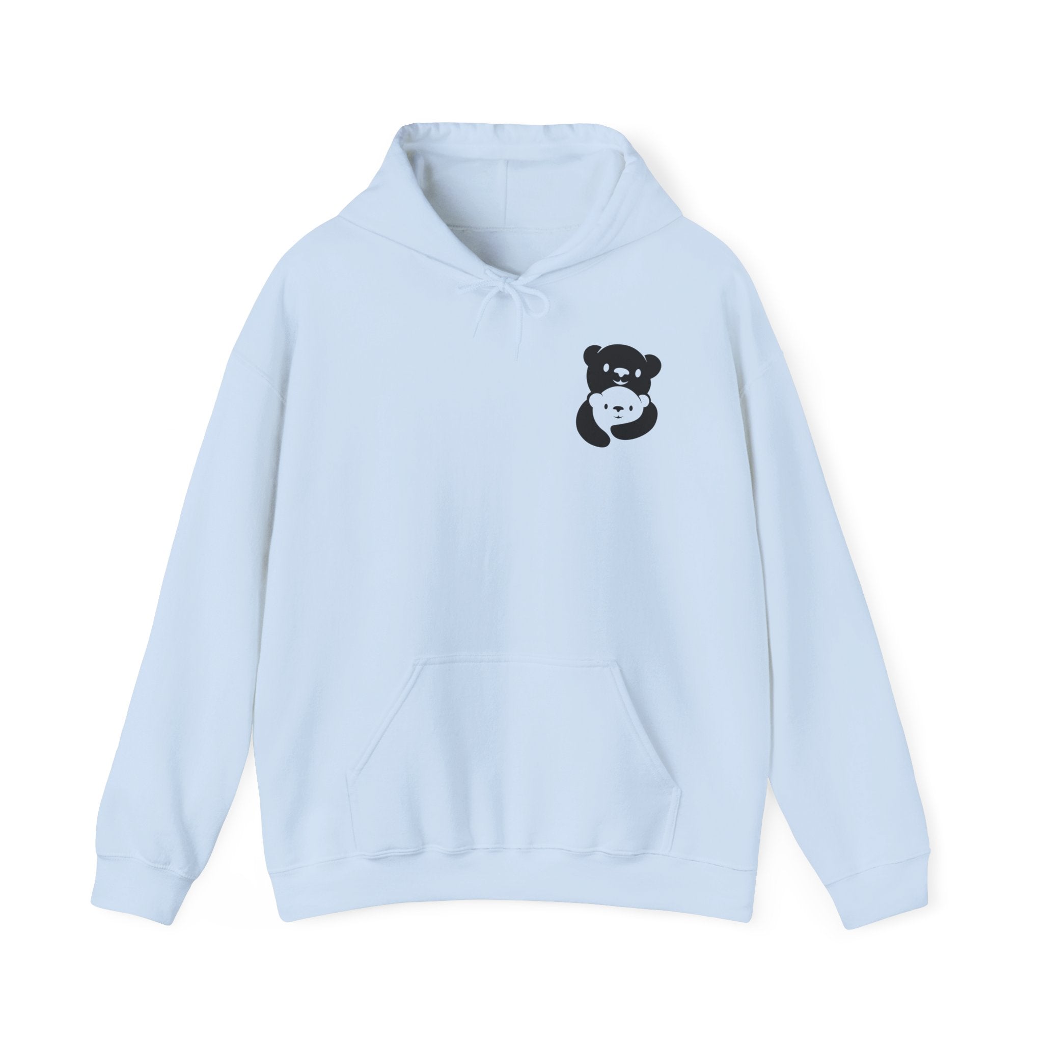 Black Bear Hug Logo Hoodie | Classic Family Staple