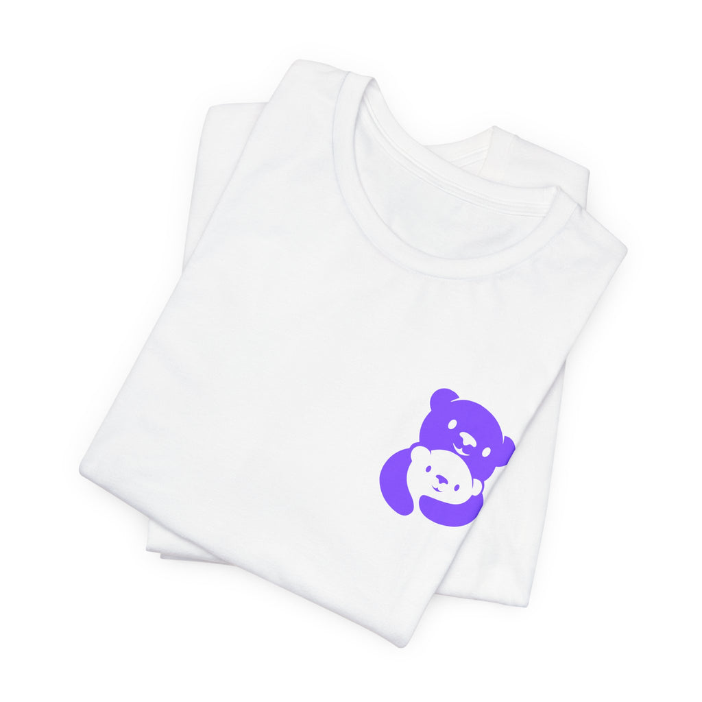 Purple Bear Hug Unisex Tee | Bold Family Favorite